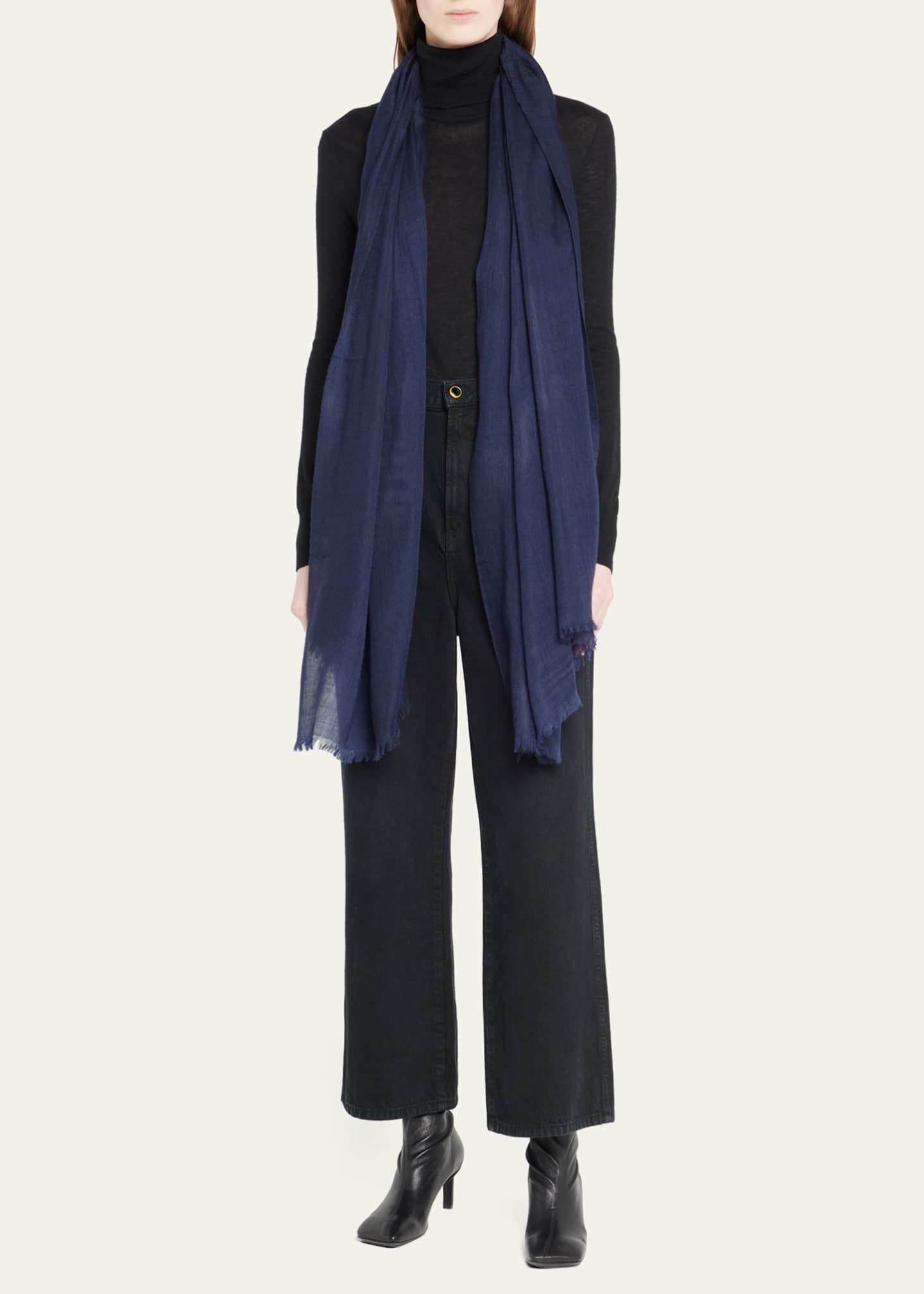Denis Colomb Toosh Lisse Cashmere Shawl Image 2 of 4