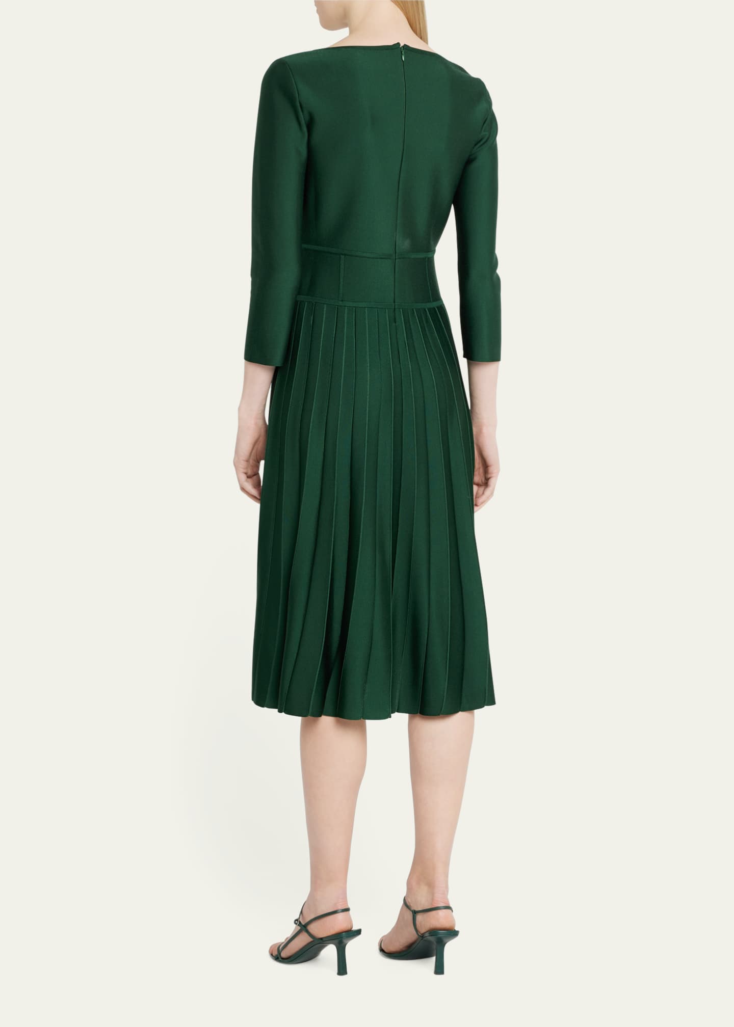 X Carolina Herrera Corset Midi Skirt