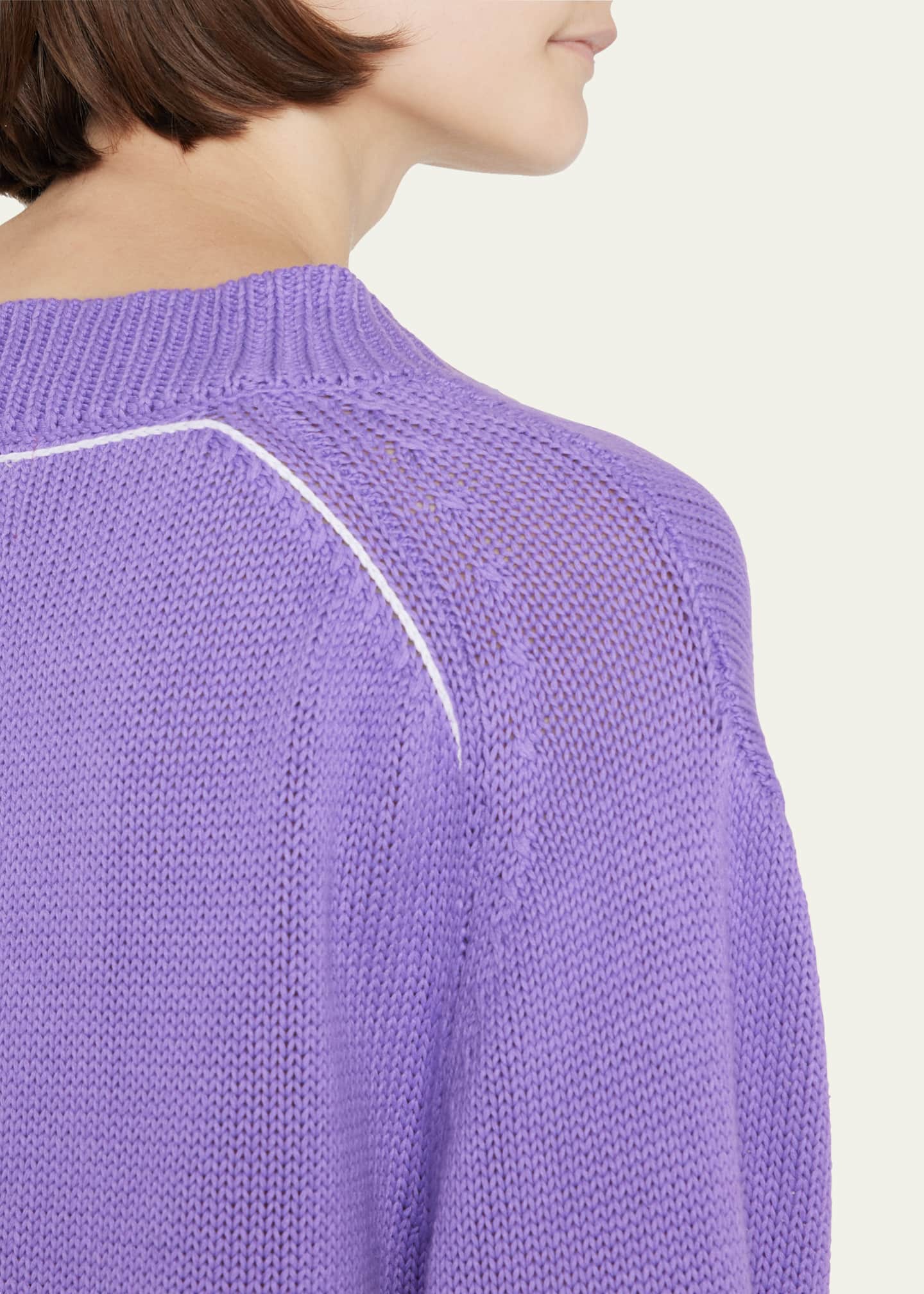 Bassiri L/S V-Neck Wheat Sweater 627 main image 1