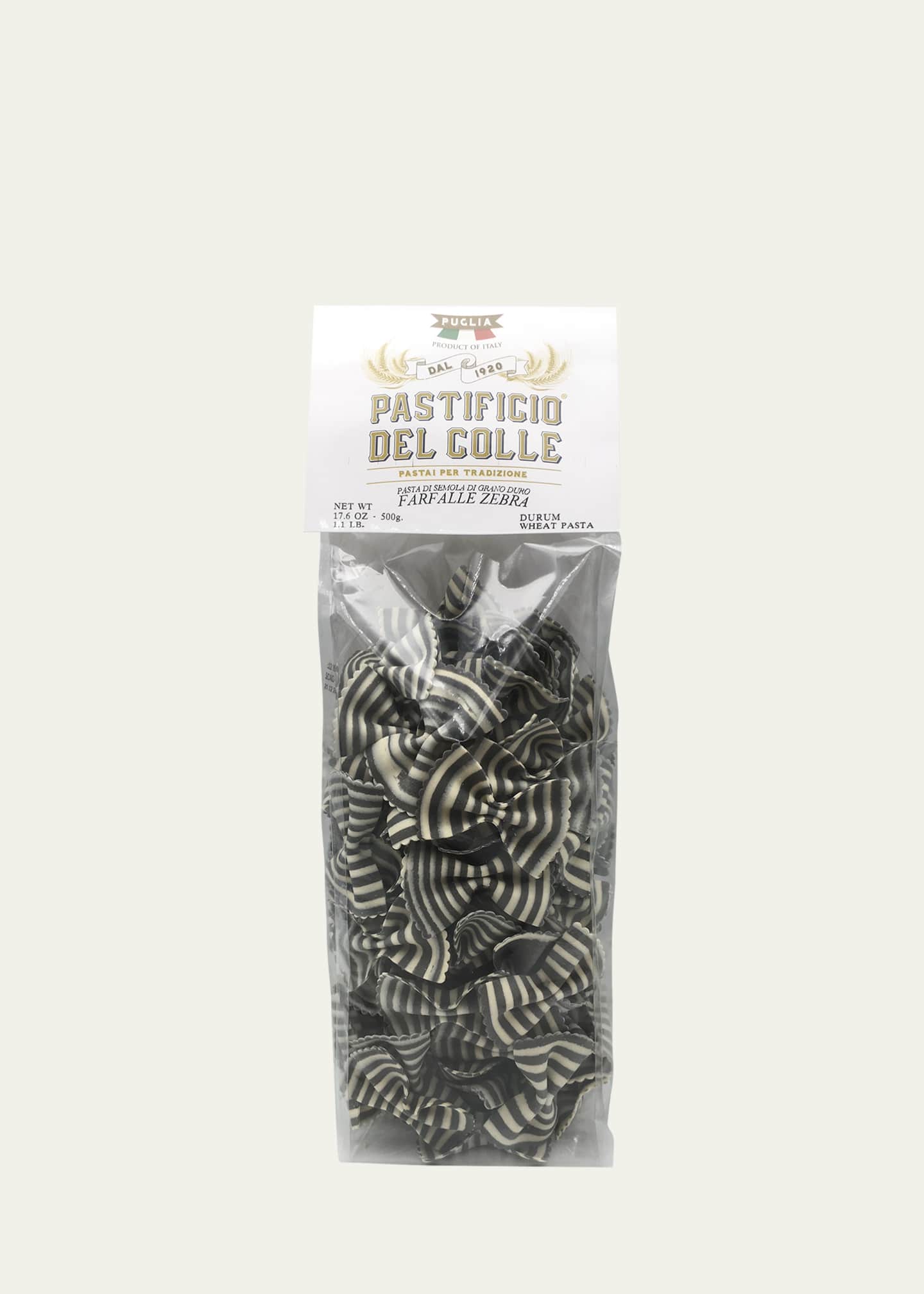 Pastificio del Colle Zebra Farfalle Pasta Image 3 of 4