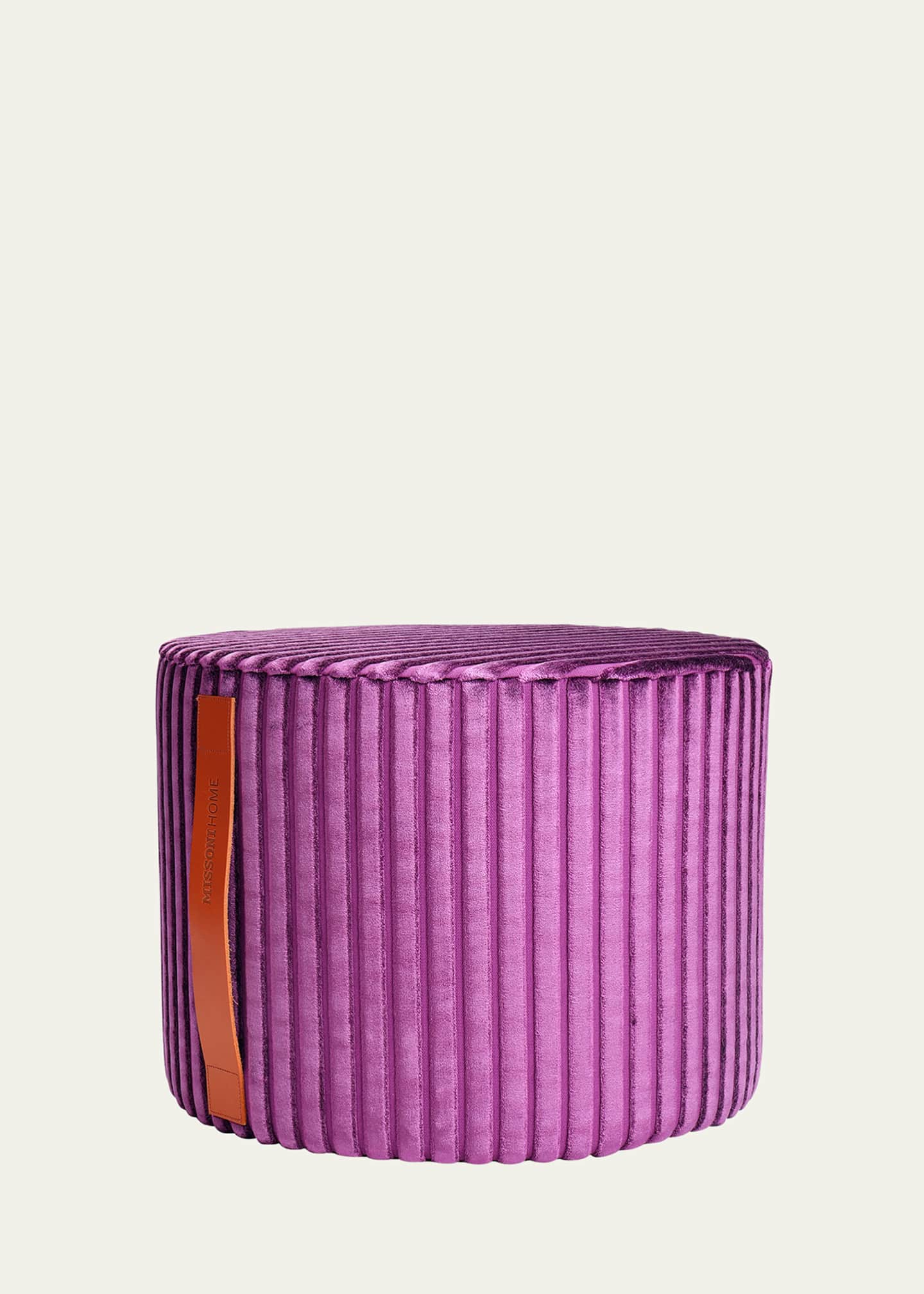 Missoni Home Coomba Cylindrical Pouf Image 1 of 2