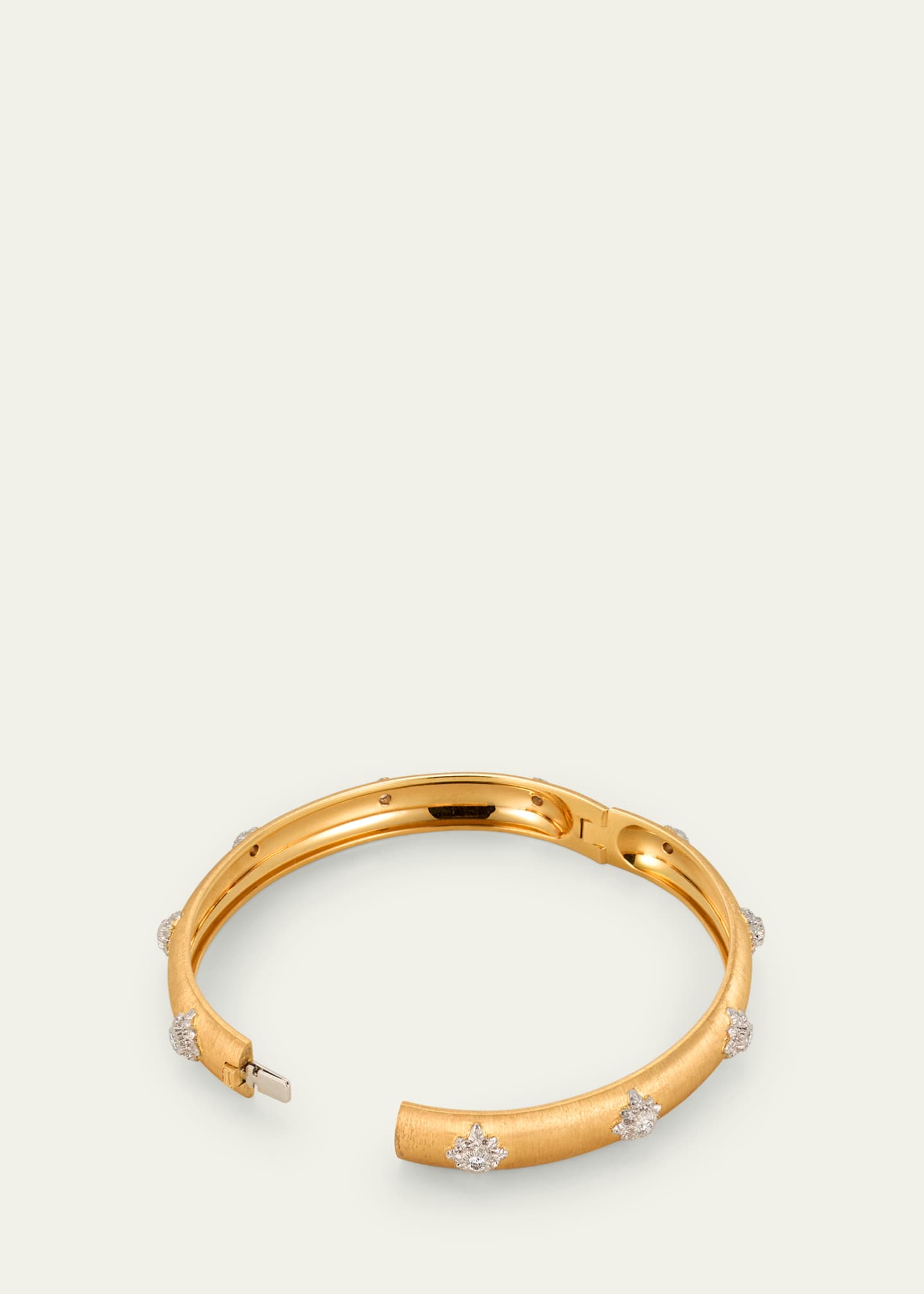 Macri Bombe 18K Gold Diamond Cuff Bracelet