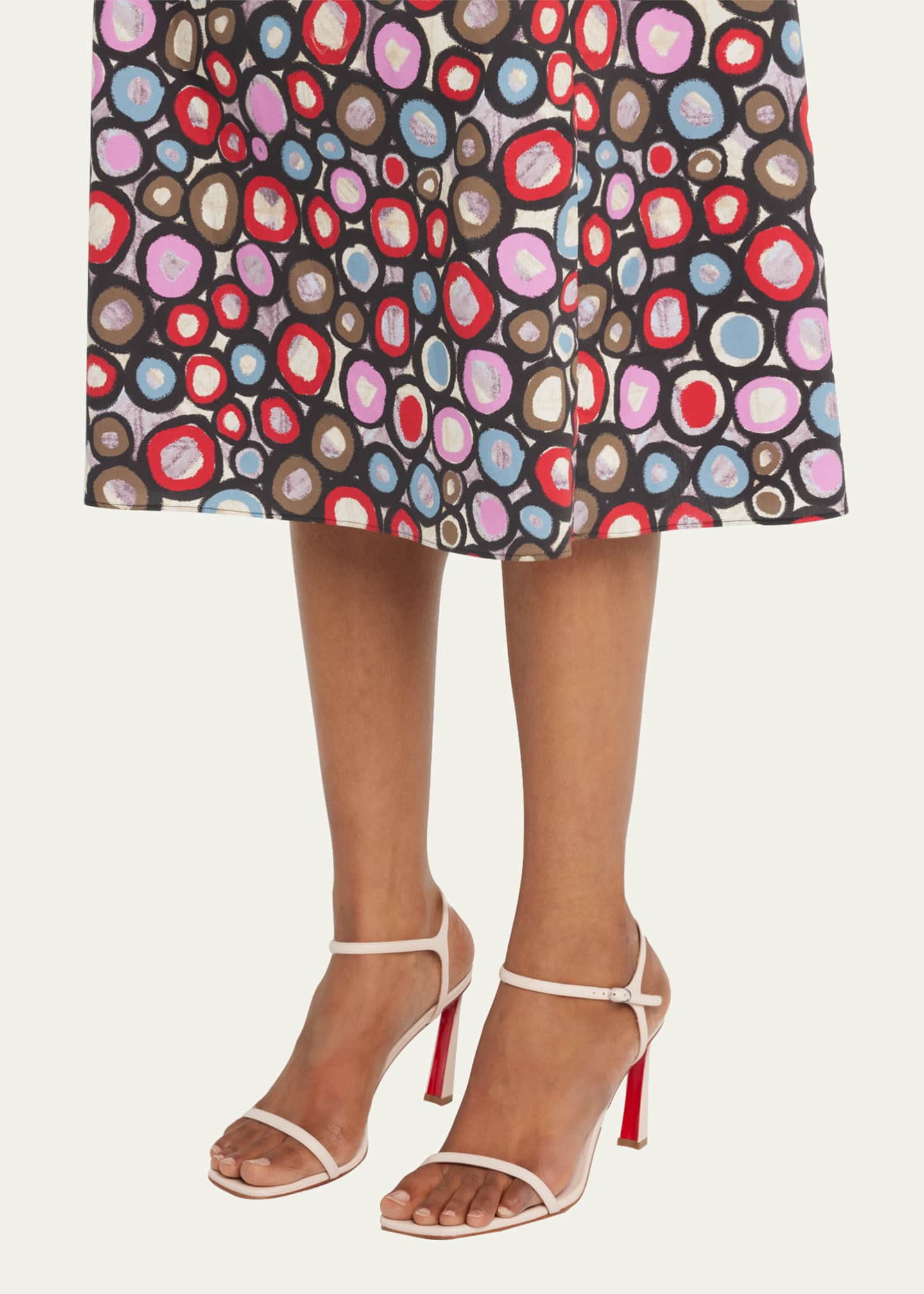 Christian Louboutin Condora Ankle Strap Red Sole Sandals