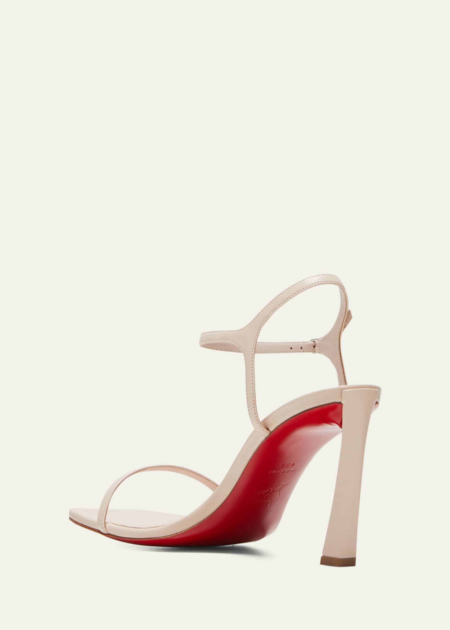Condora Ankle-Strap Red Sole Sandals
