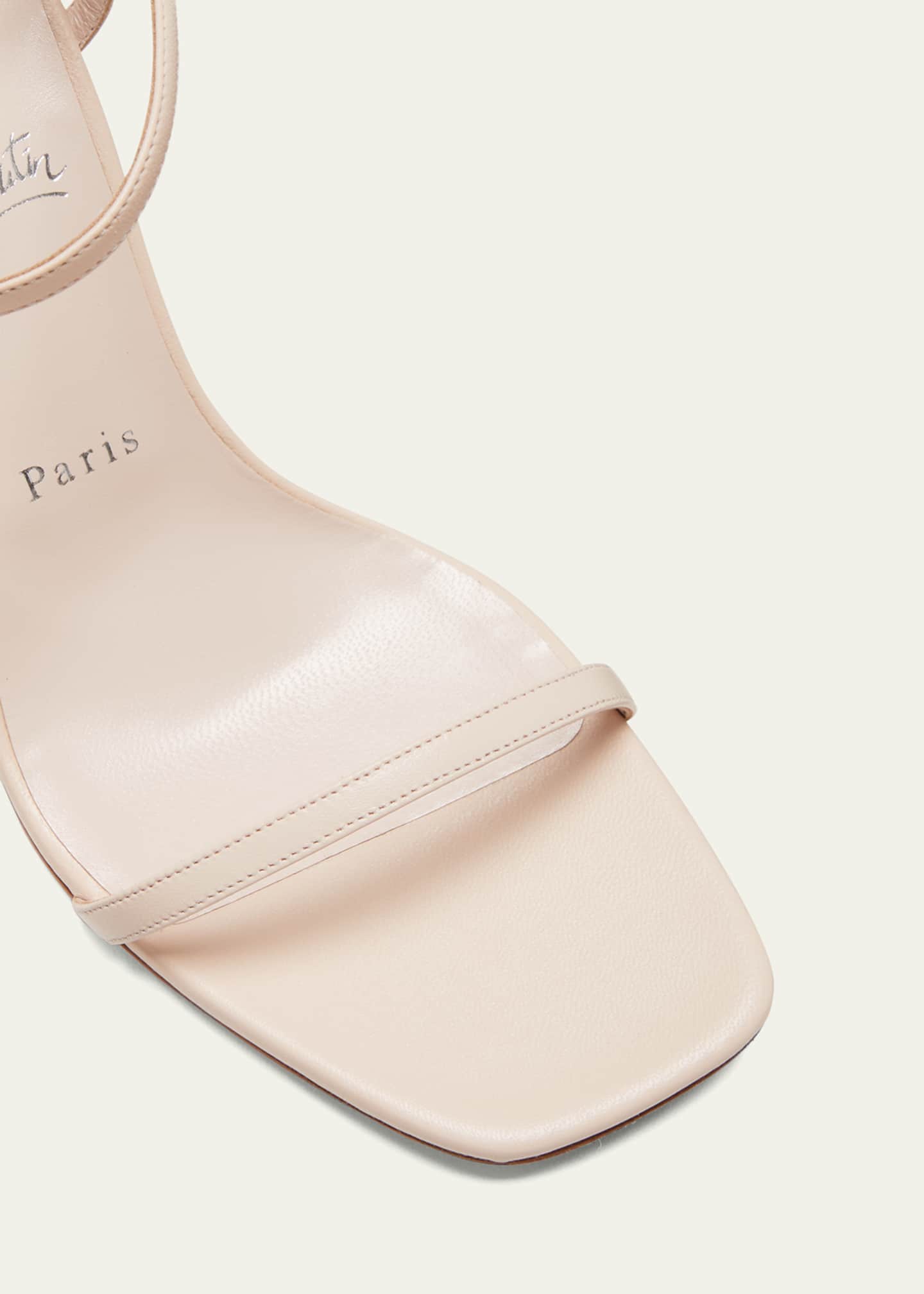 Condora Ankle-Strap Red Sole Sandals