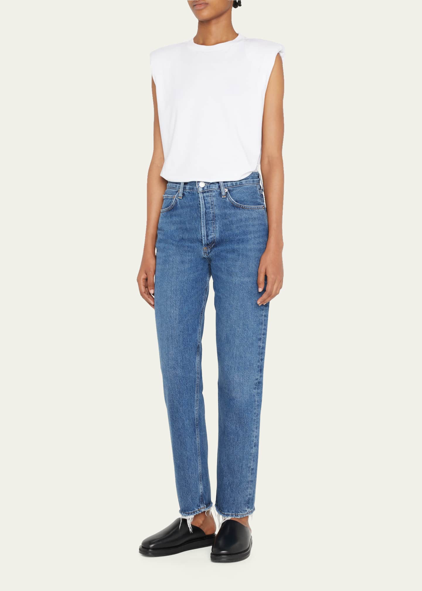 AGOLDE 90s Pinch Waist Vintage Straight-Leg Jeans Image 2 of 5