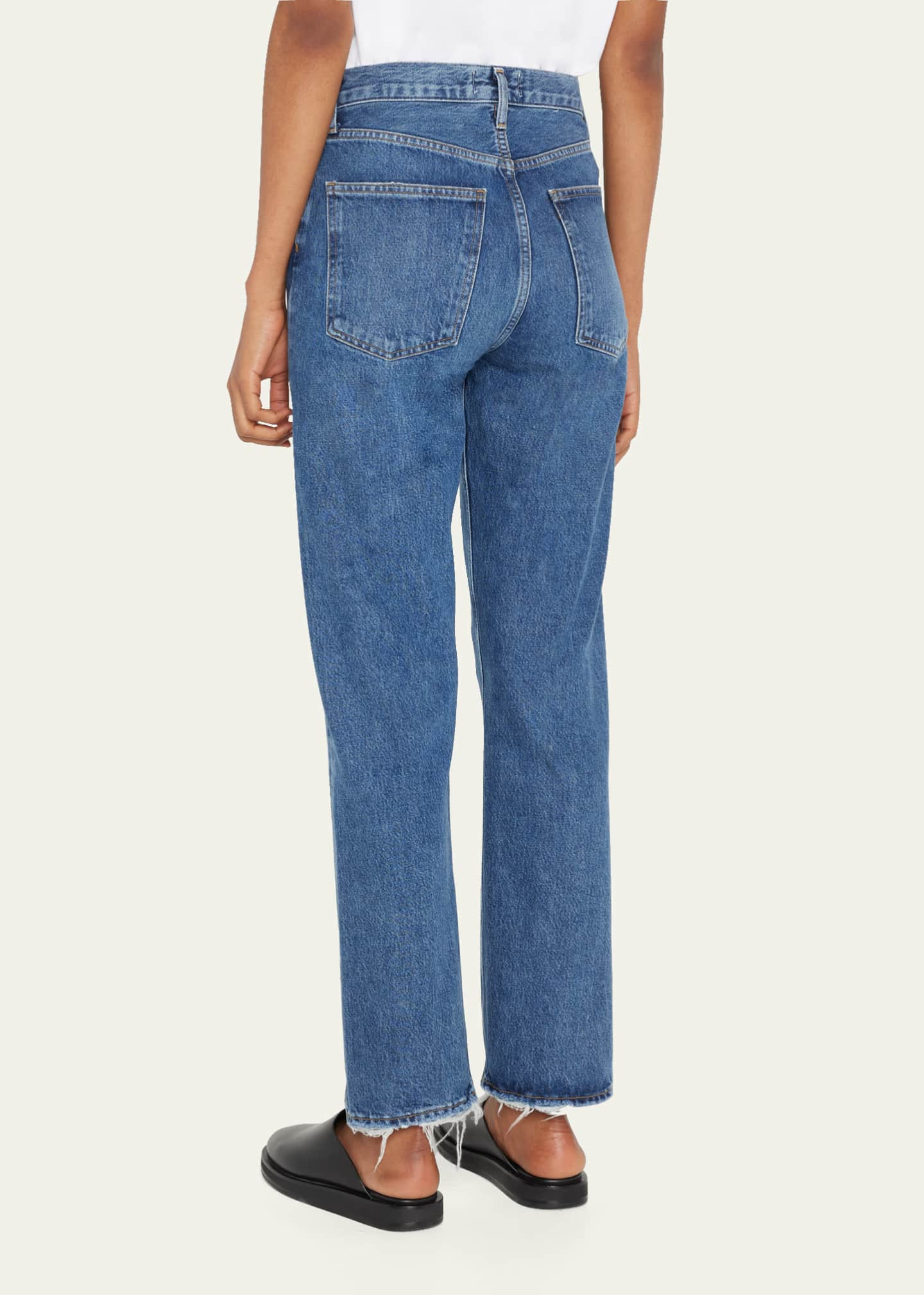 AGOLDE 90s Pinch Waist Vintage Straight-Leg Jeans - Bergdorf Goodman