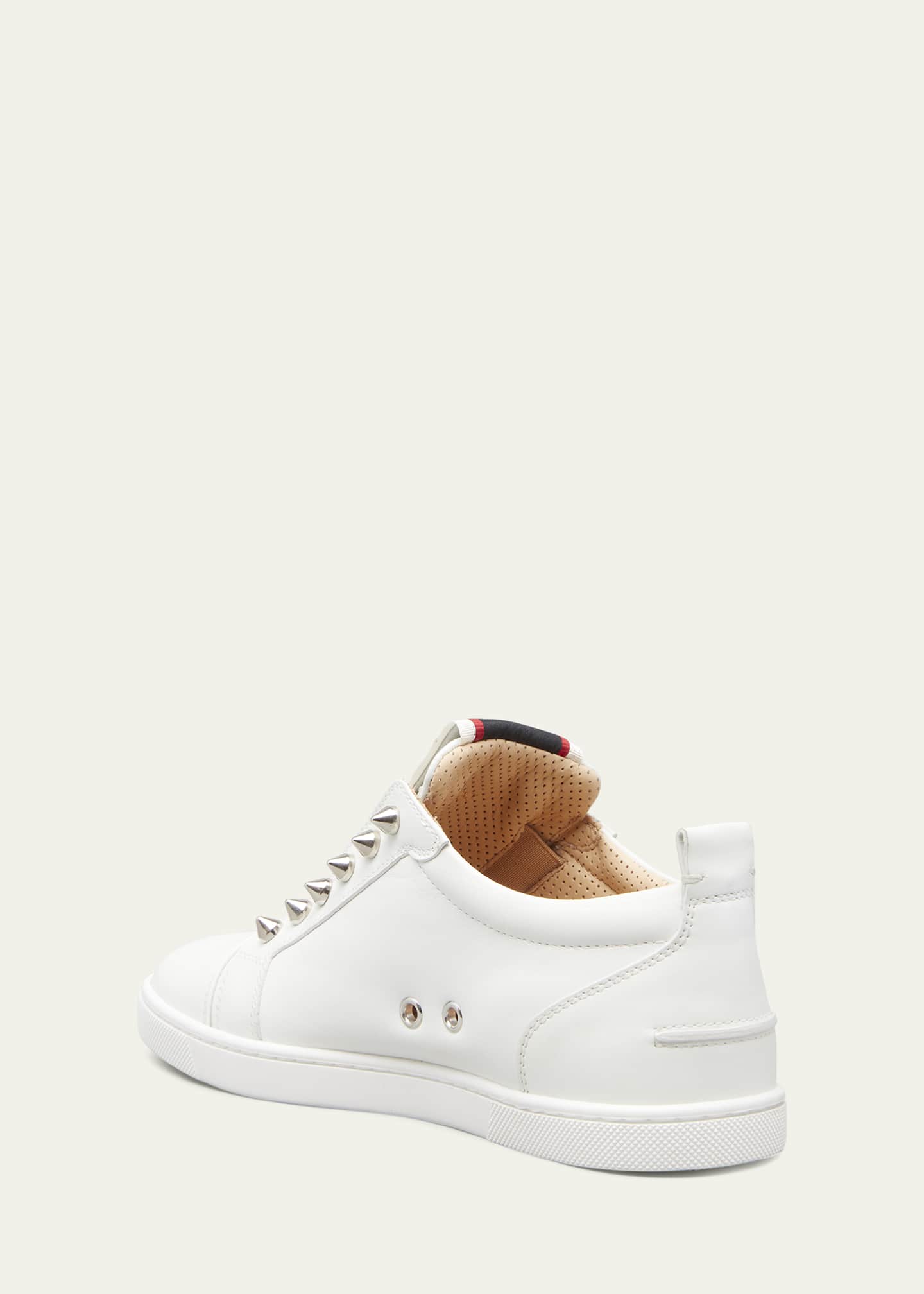 Mens Cuoio F.A.V Fique A Vontade Leather Low-top Trainers