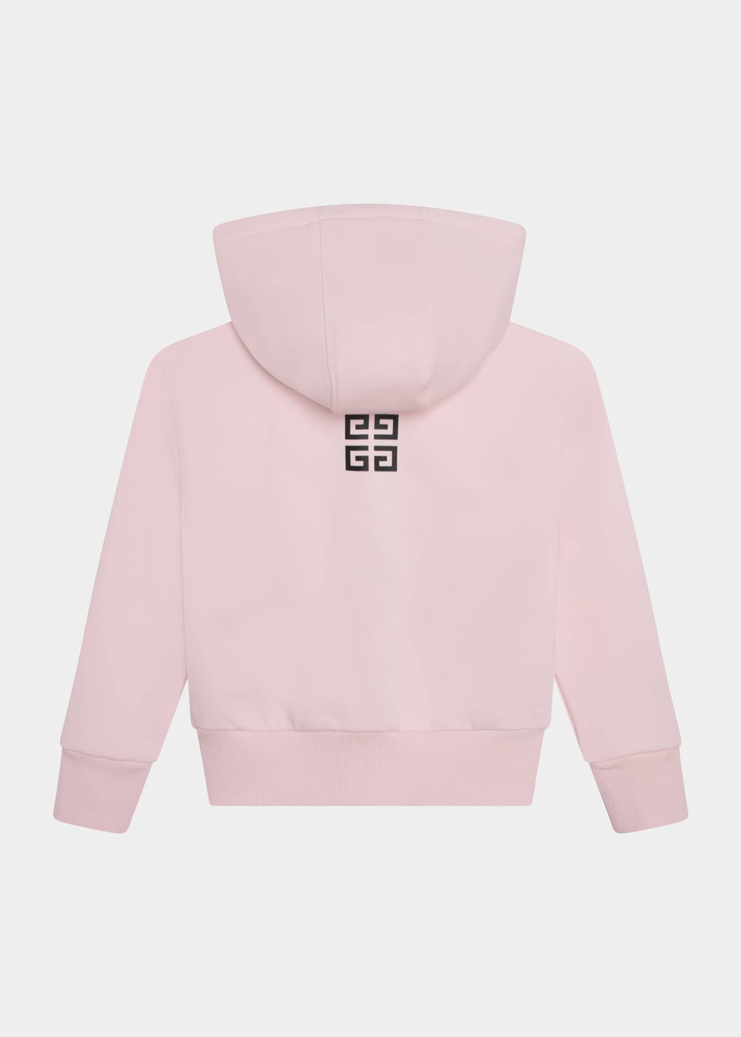 Givenchy Light Pink Logo-Print Hoodie