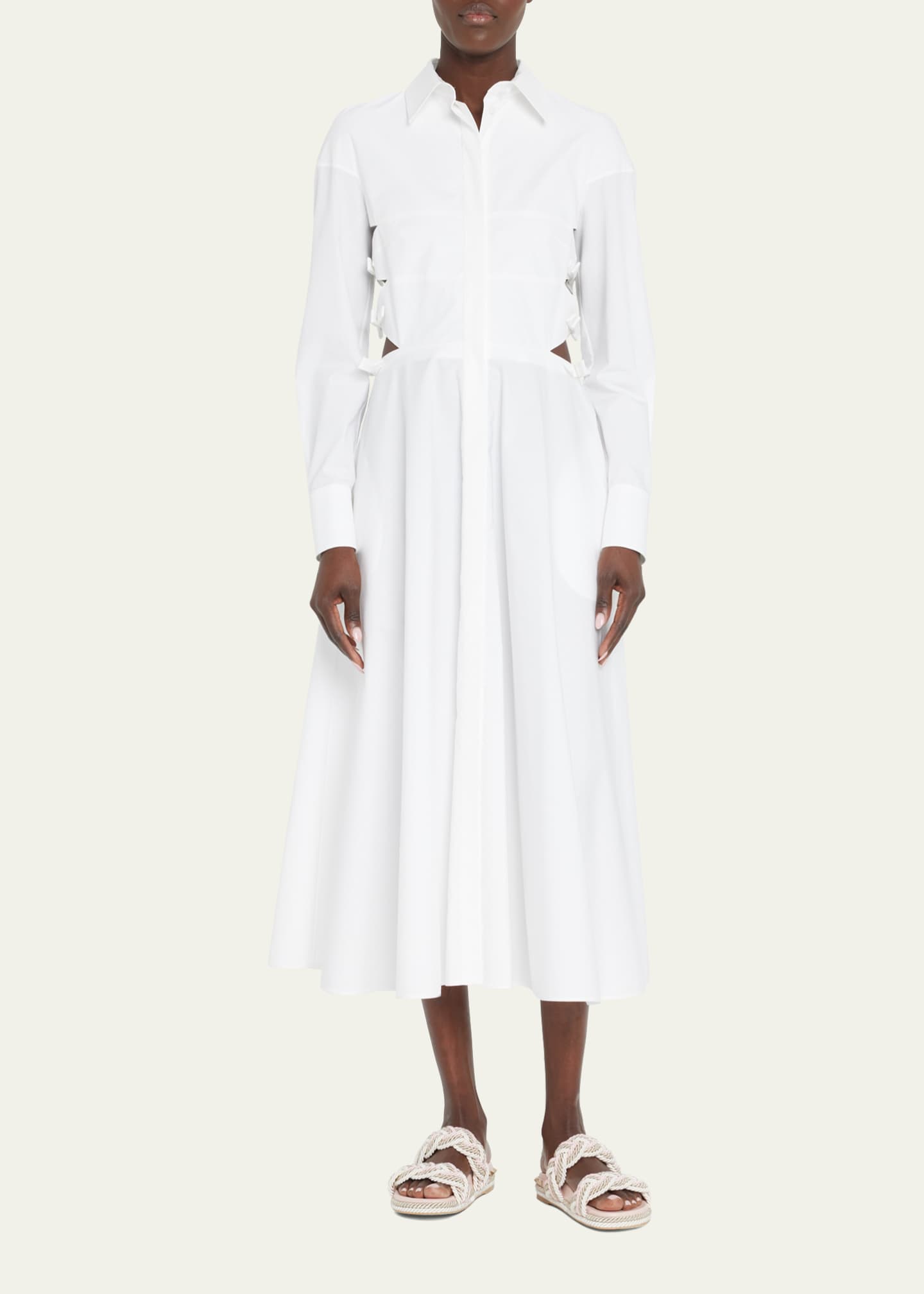 rockstud espadrille slide