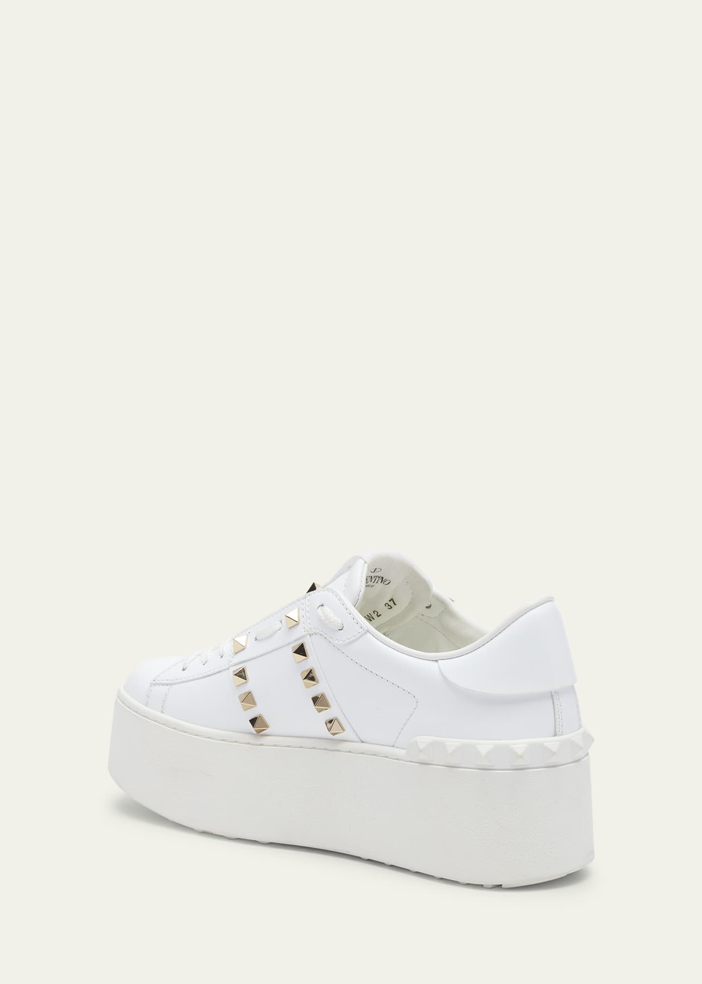 Valentino Garavani Rockstud Untitled Platform Sneakers