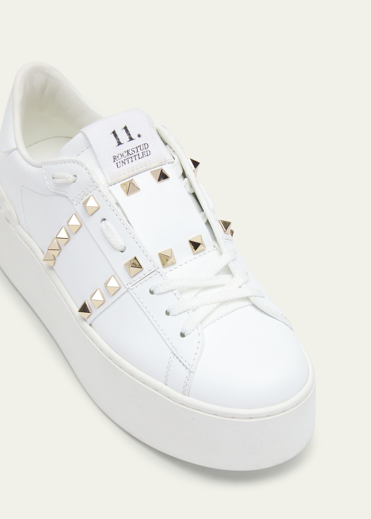 Valentino Rockstud Untitled Platform Sneakers - Bergdorf Goodman