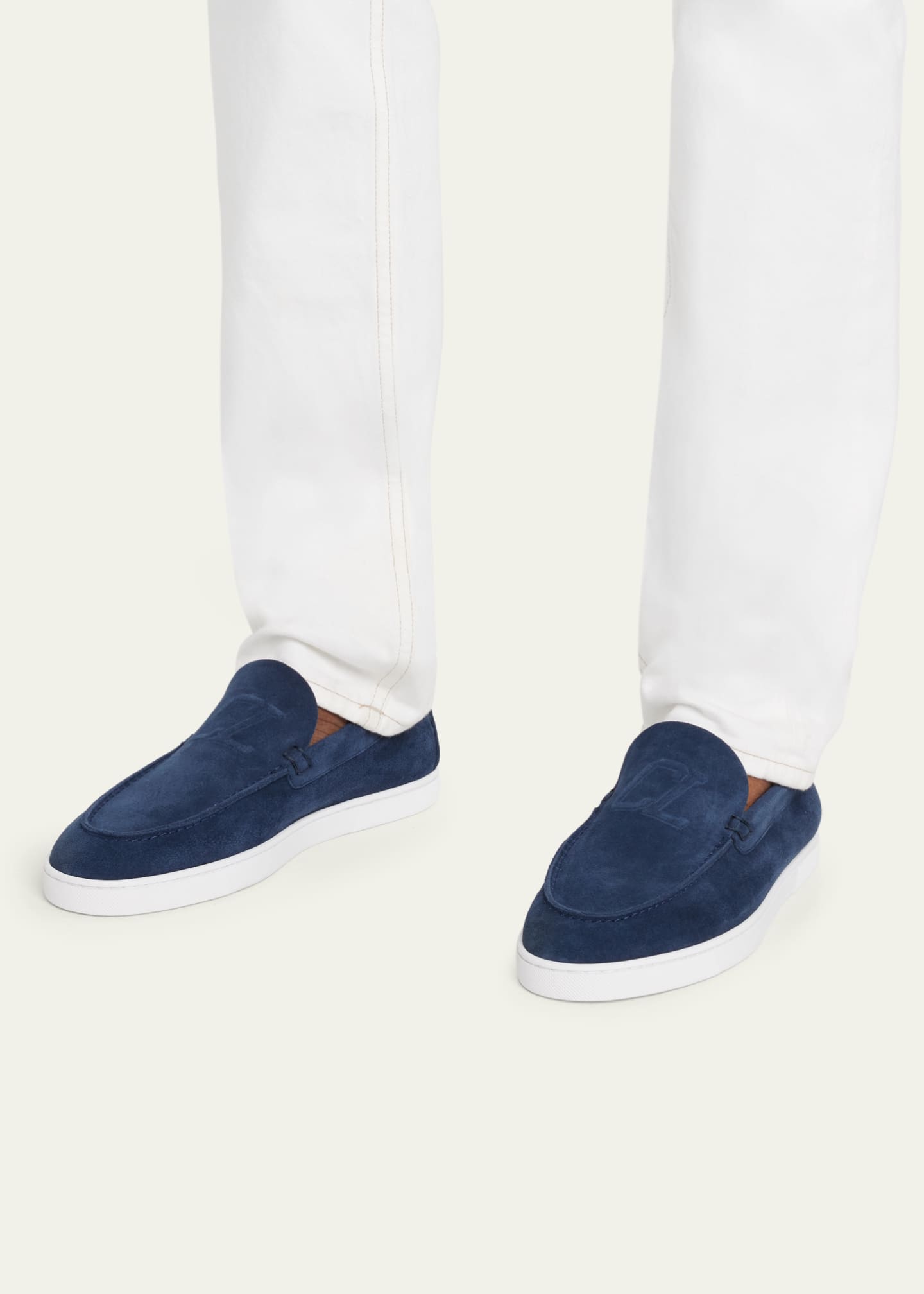 Christian Louboutin White Casual Shoes for Men for sale