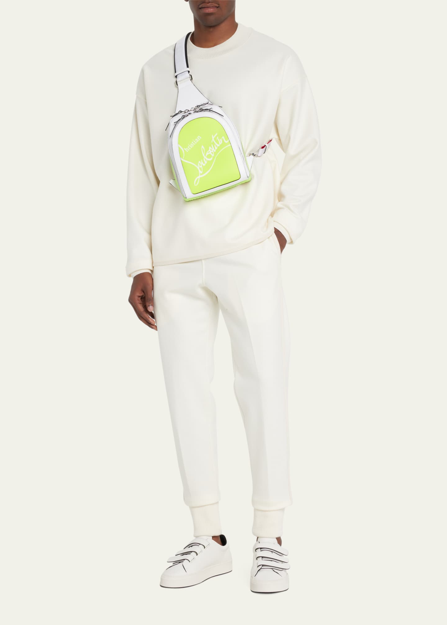 mens christian louboutin belt