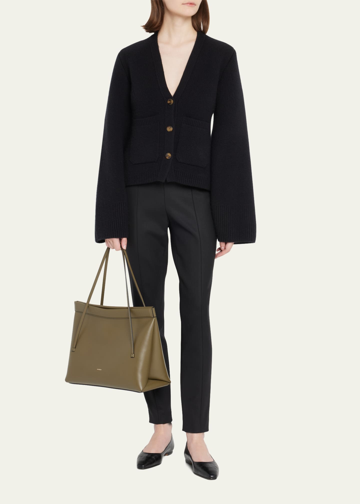 Wandler Joanna Medium Leather Tote Bag - Bergdorf Goodman