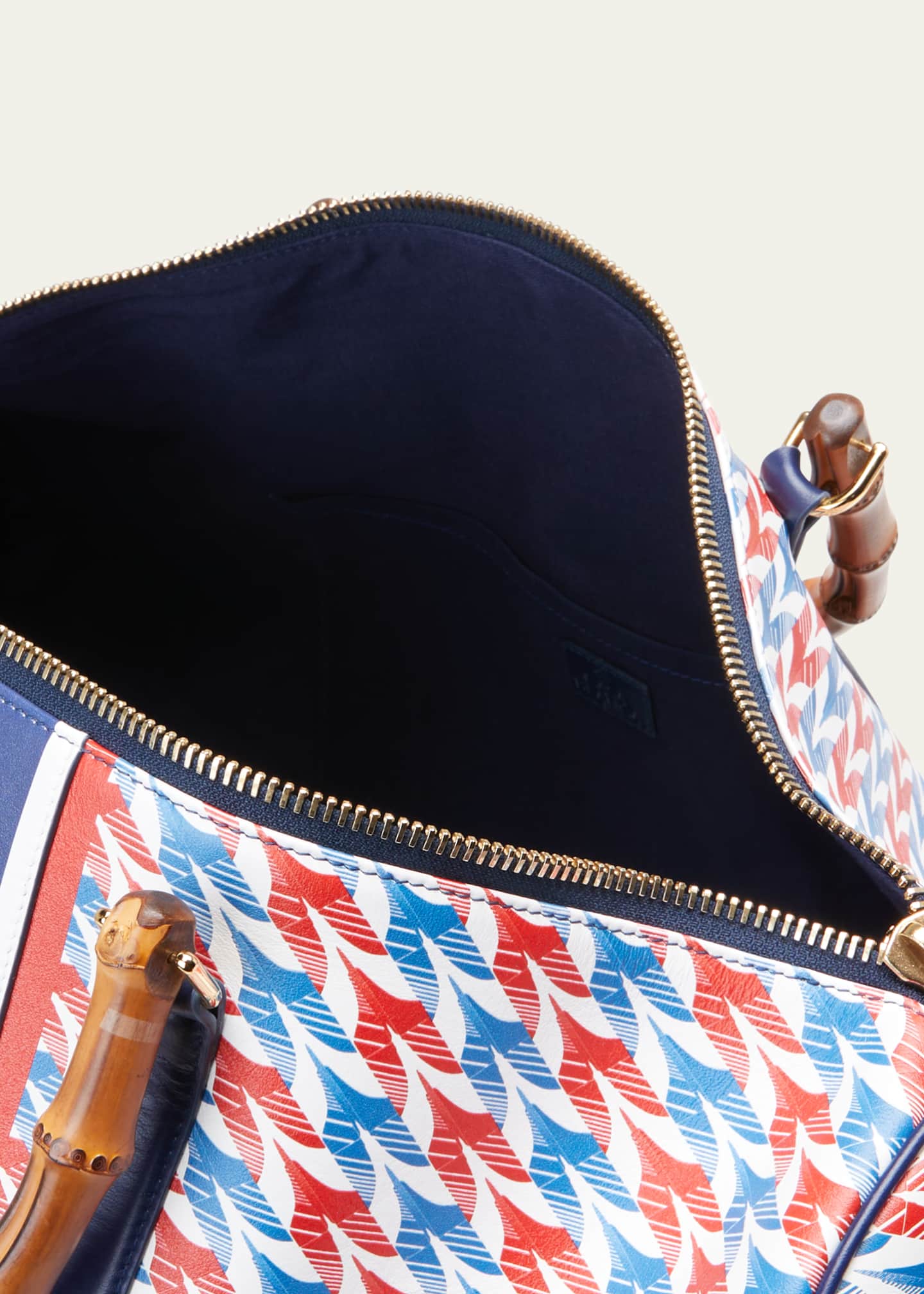 CASABLANCA Men's Aviation Houndstooth Weekender Duffel Bag Bergdorf