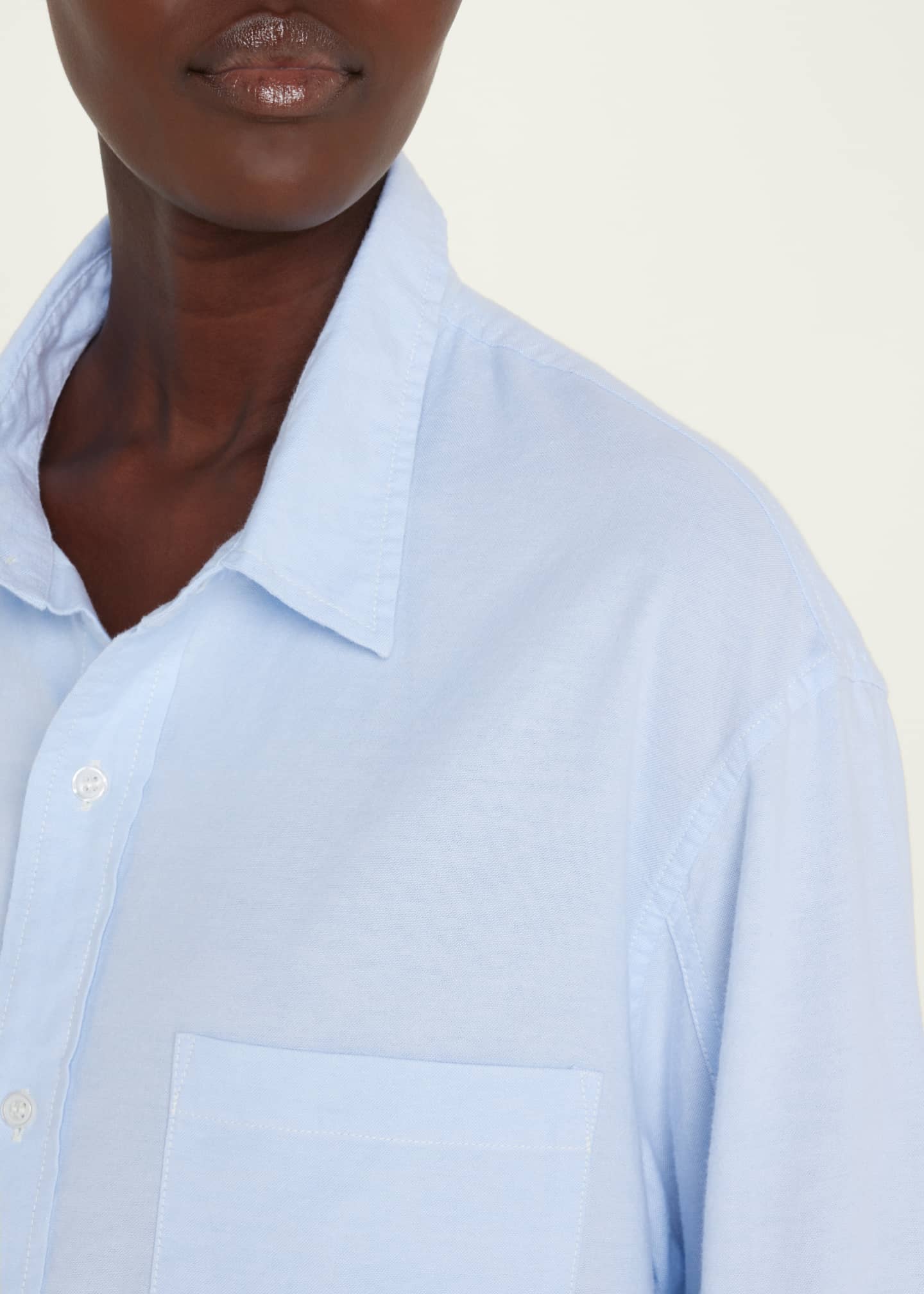 Citizens of Humanity Kayla Oversized Button-Front Shirt Image 5 of 5