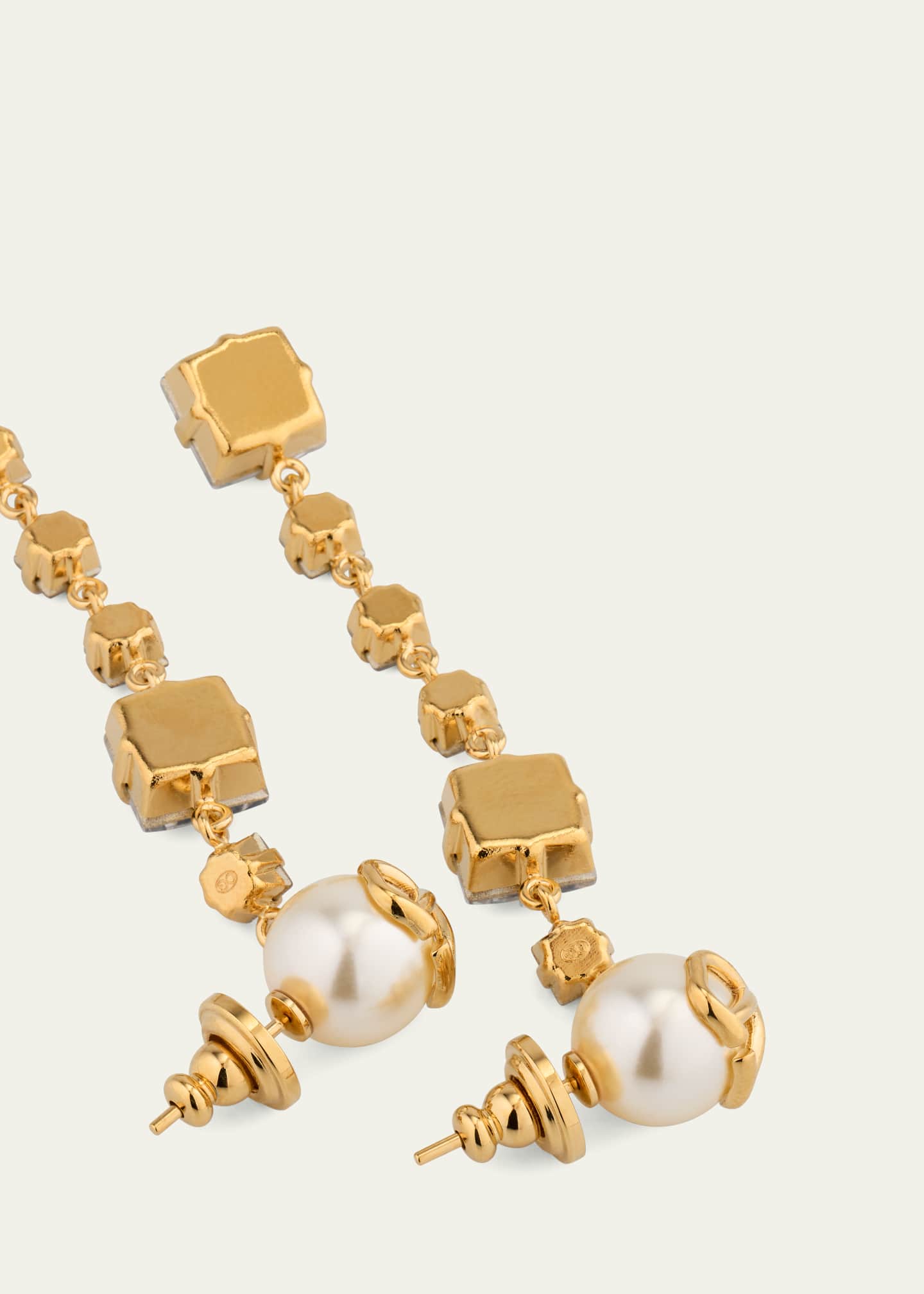 Valentino v logo earrings clearance