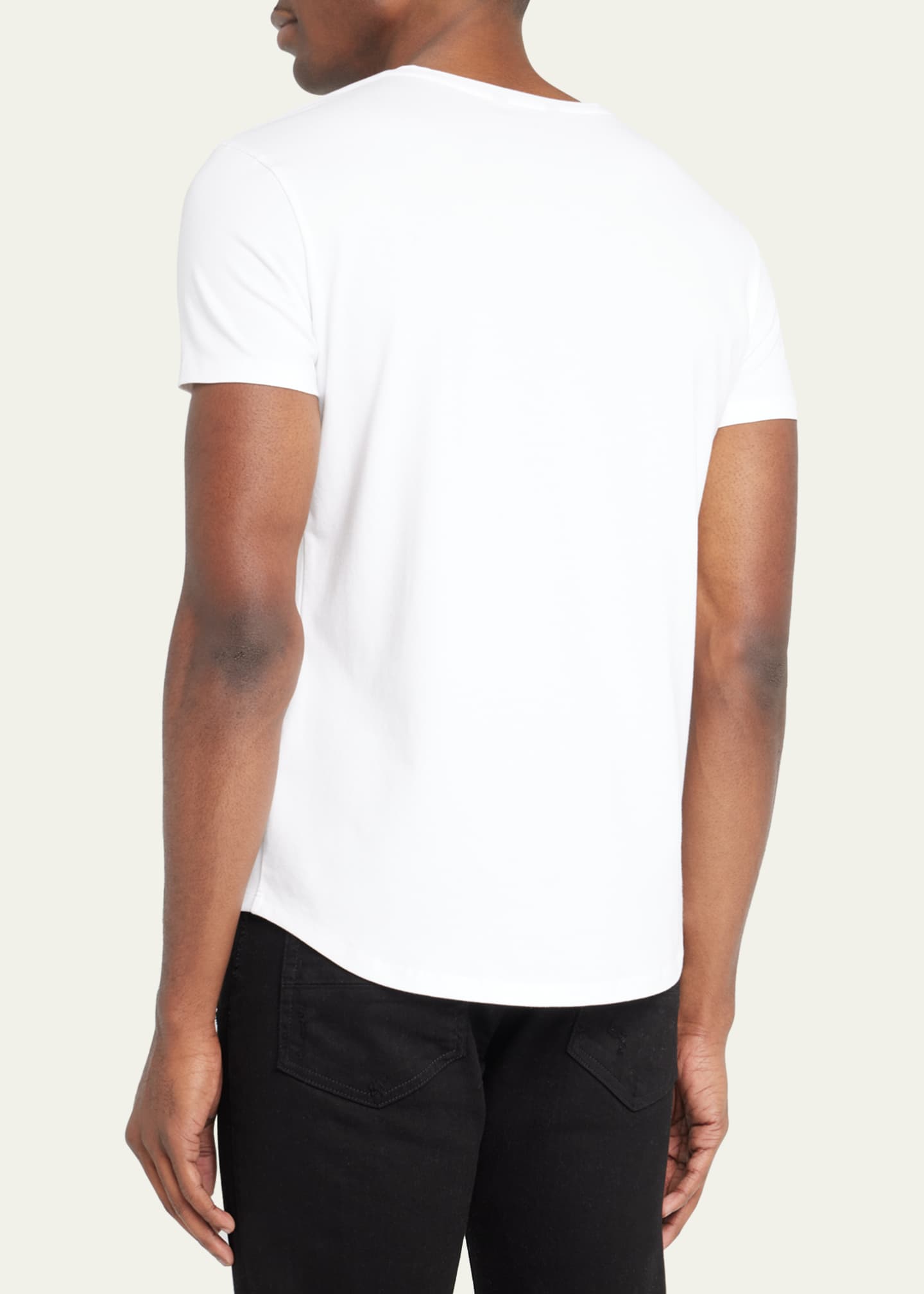 monfrere Men's Dann Solid Crew T-Shirt Image 3 of 5