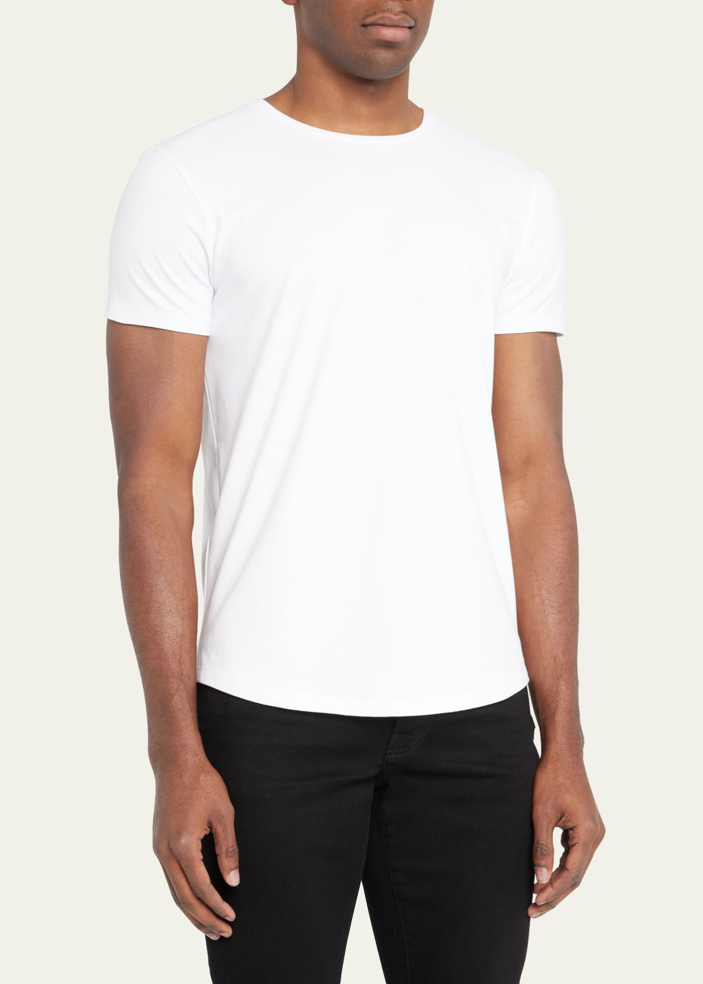 monfrere Men's Dann Solid Crew T-Shirt Image 4 of 5