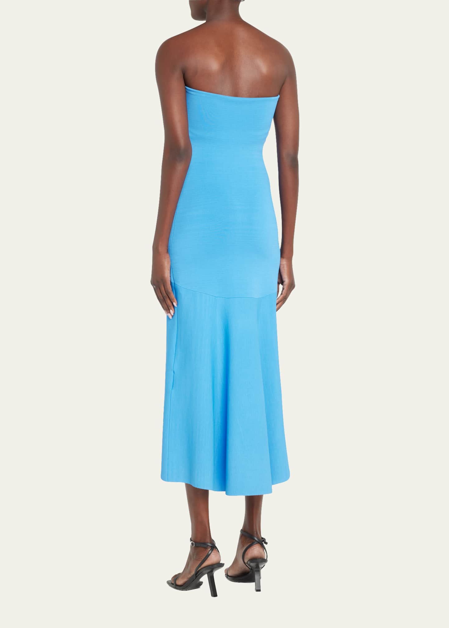 A.L.C. Dean Strapless Fit And Flare Midi Dress Bergdorf Goodman