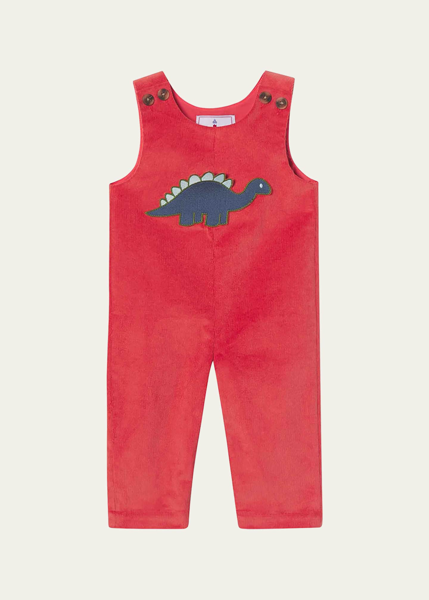 Classic Prep Childrenswear Boy's Tucker Dinosaur Patch Corduroy