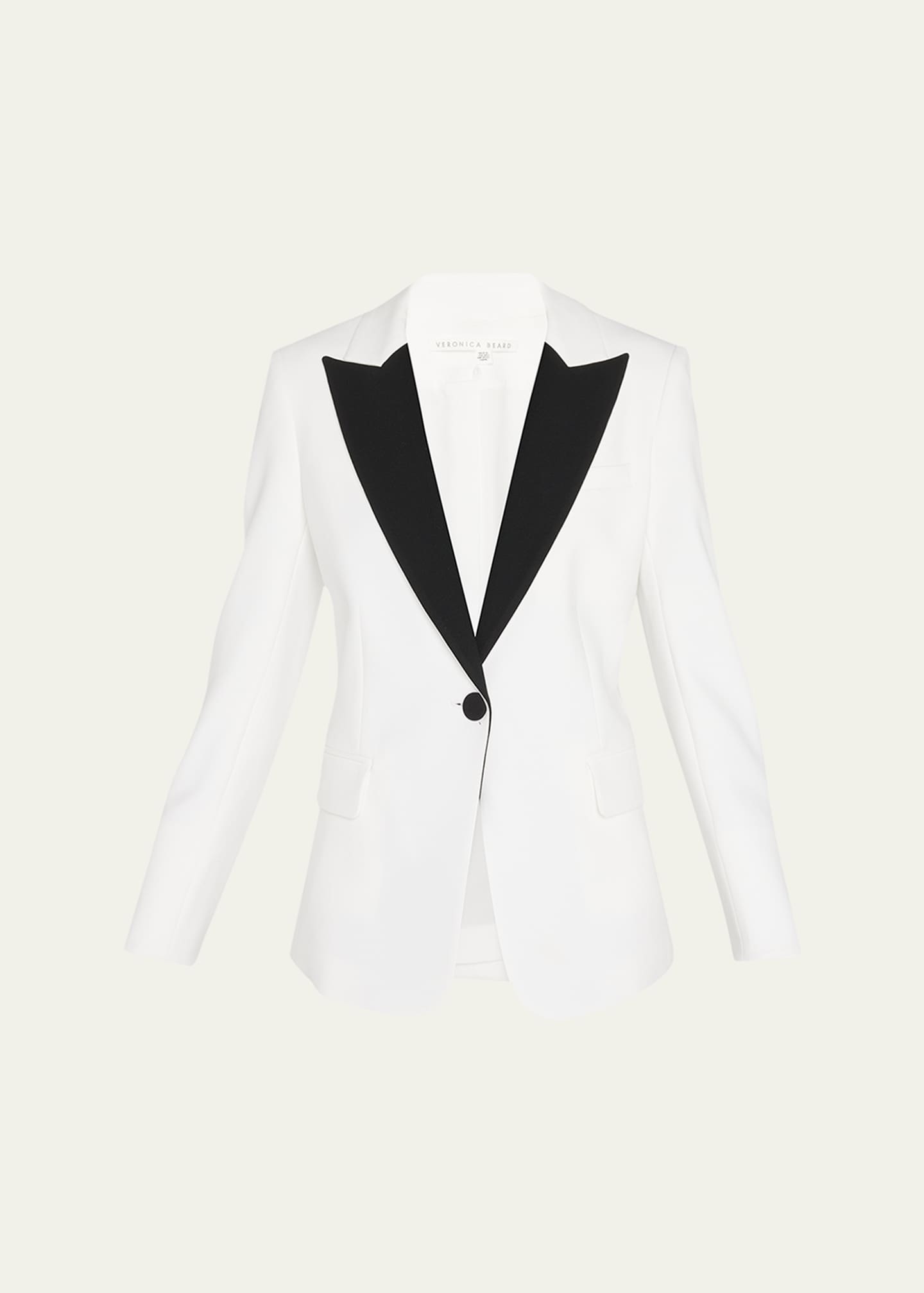 Veronica Beard Ashburn Peak Lapel Blazer - Bergdorf Goodman