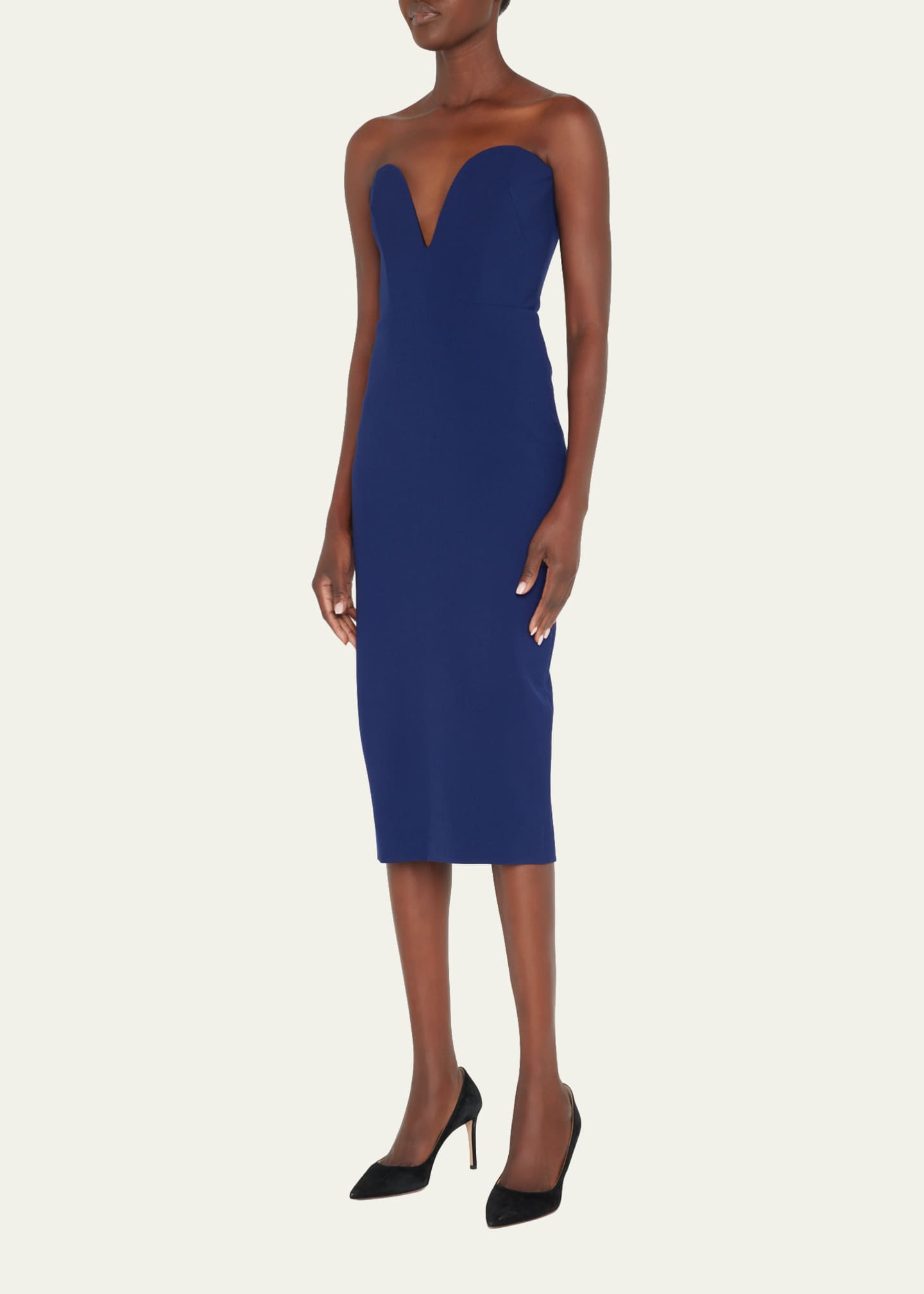 Veronica beard strapless dress online
