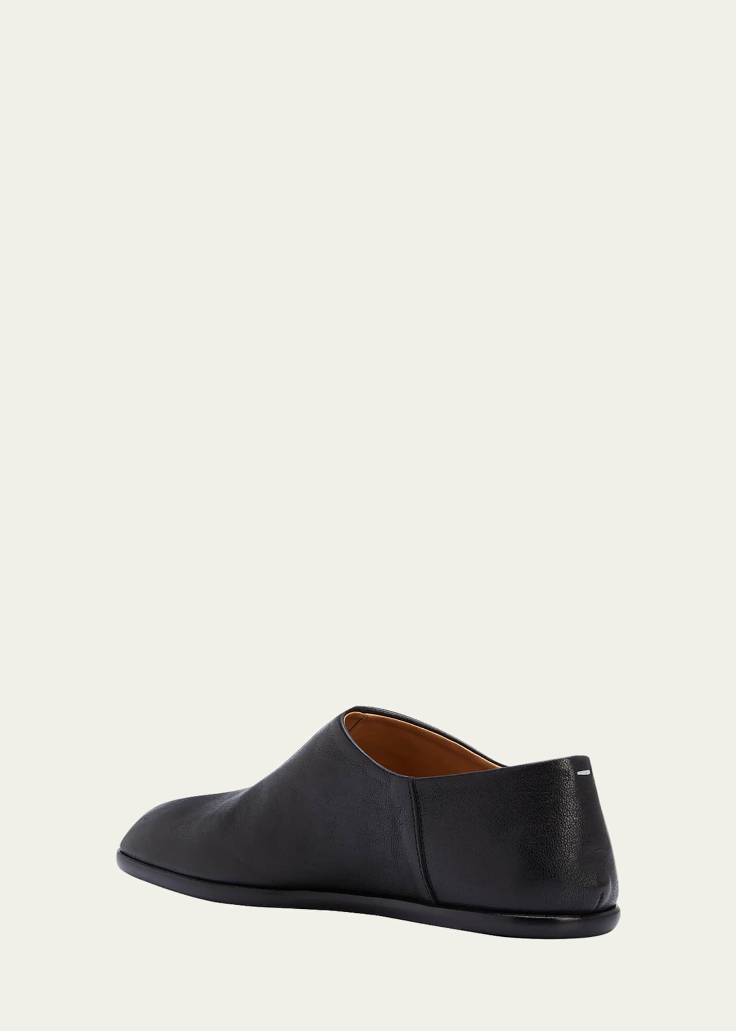 Maison Margiela Men's Tabi Babouchev Tabi-Toe Leather Slip-On Shoes ...