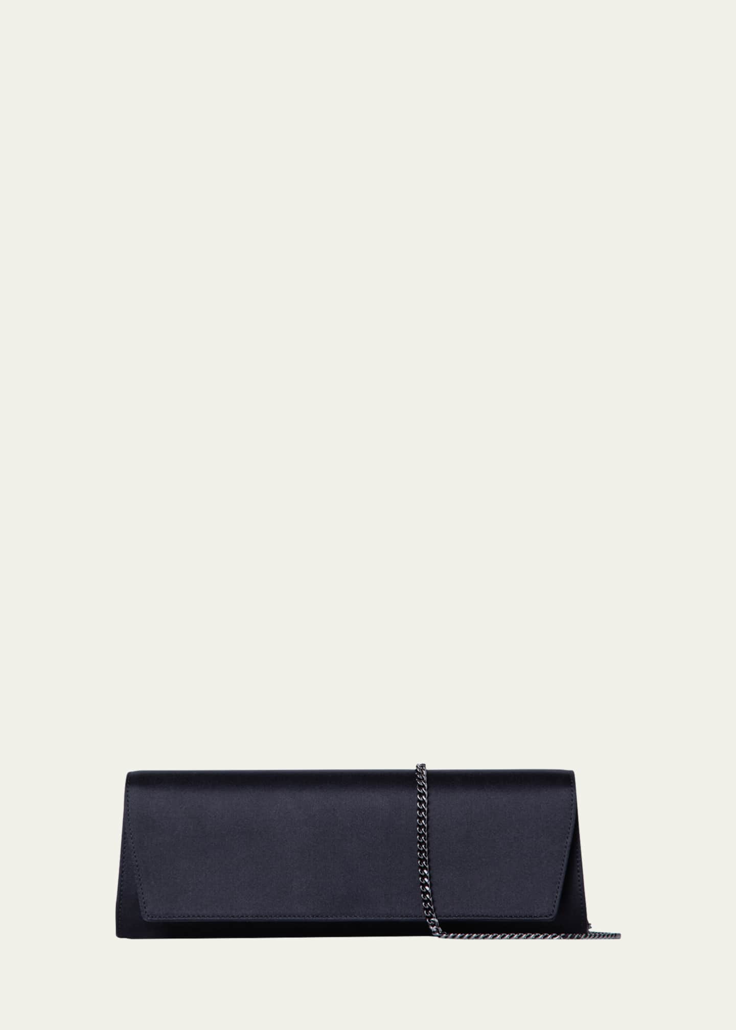 Akris Anouk Long Satin Clutch Bag Bergdorf Goodman