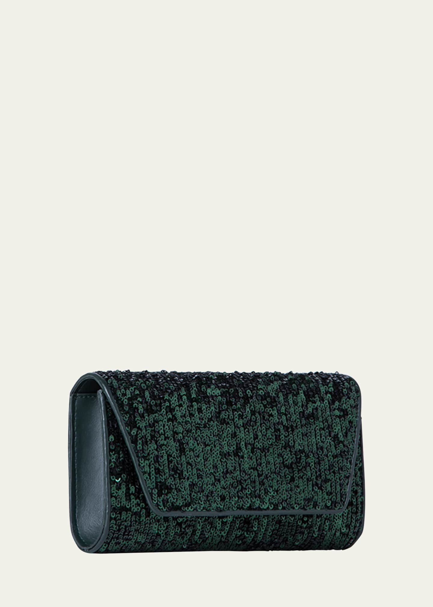 Akris Anouk Small Sequins Clutch Bag