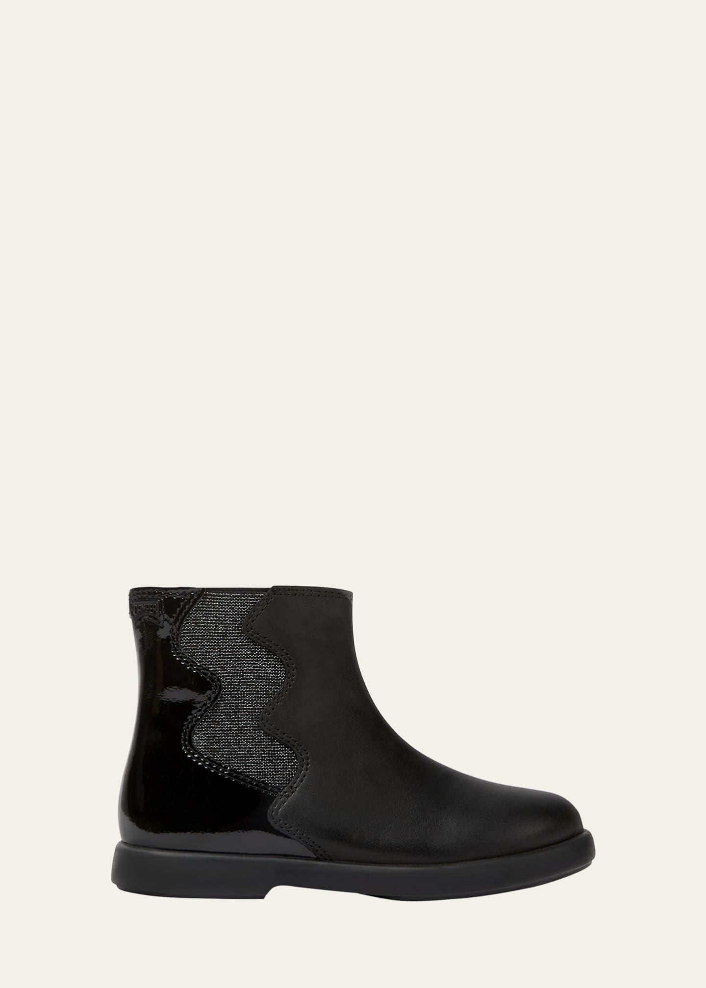 Camper Kid s Patent Leather Ankle Boots Toddler Kids Bergdorf Goodman