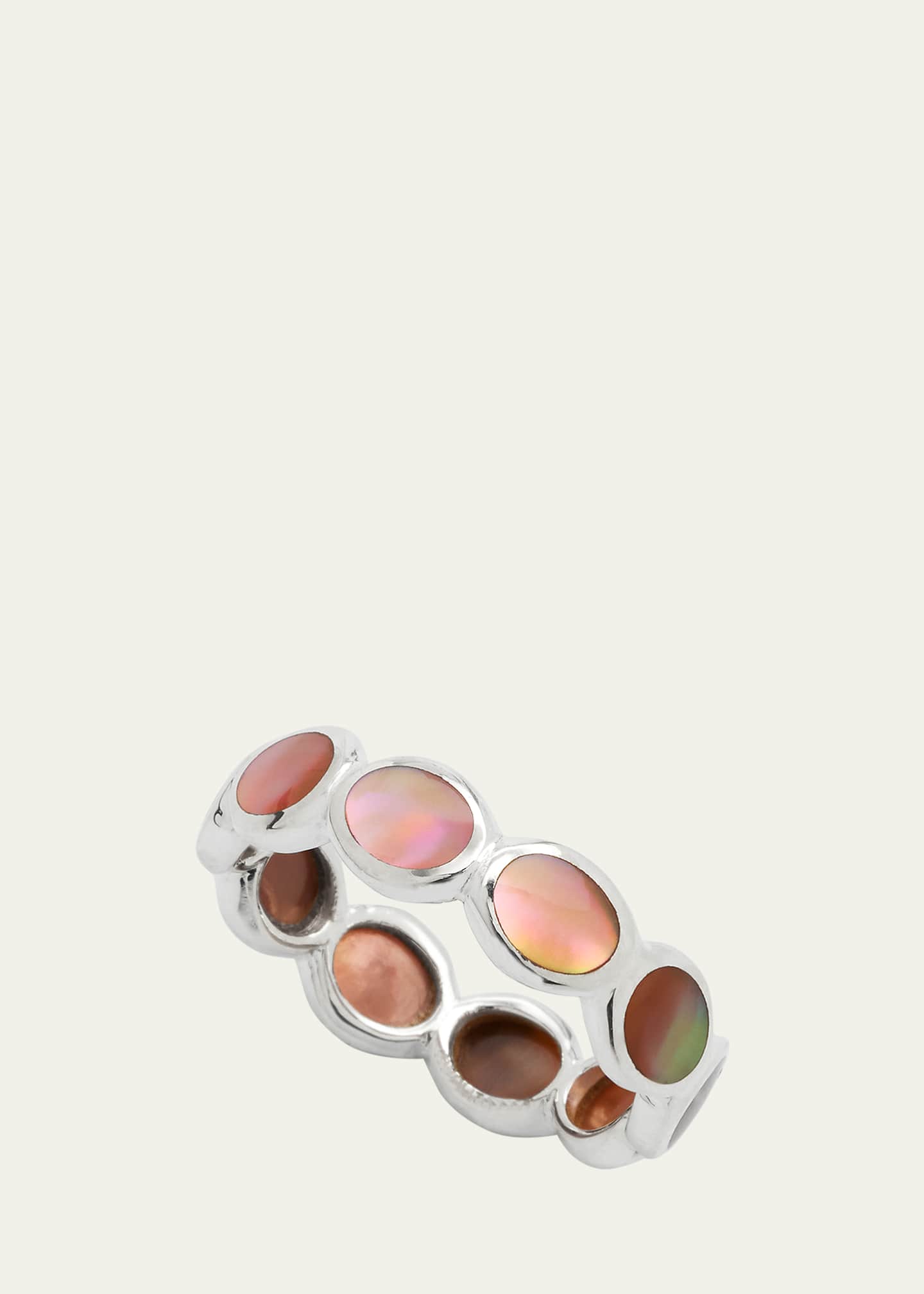 Ippolita All-Around Tiny Ovals Ring in Sterling Silver Image 3 of 5