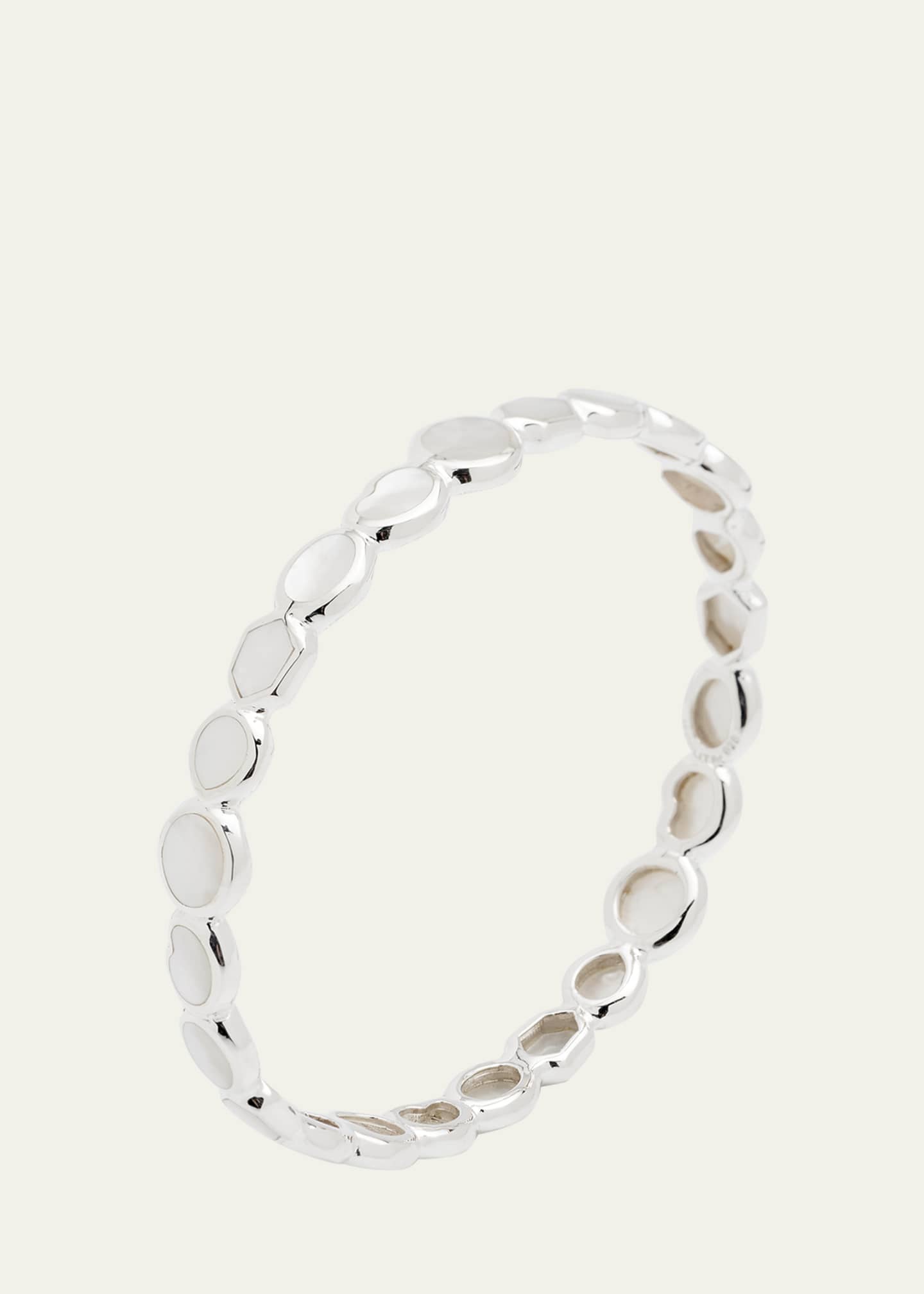 Ippolita All-Over Stone Bangle in Sterling Silver Image 3 of 5