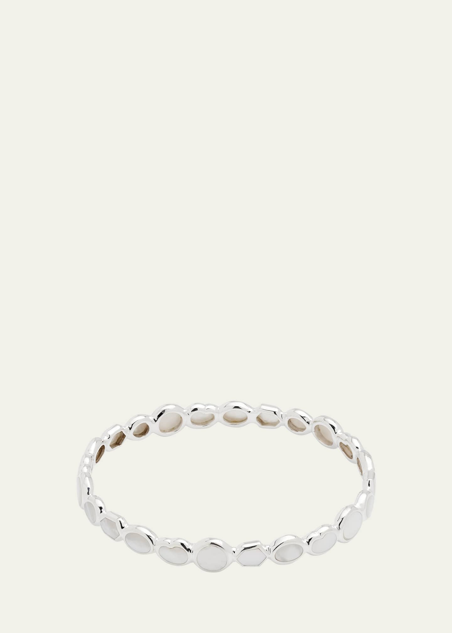 Ippolita All-Over Stone Bangle in Sterling Silver Image 1 of 5