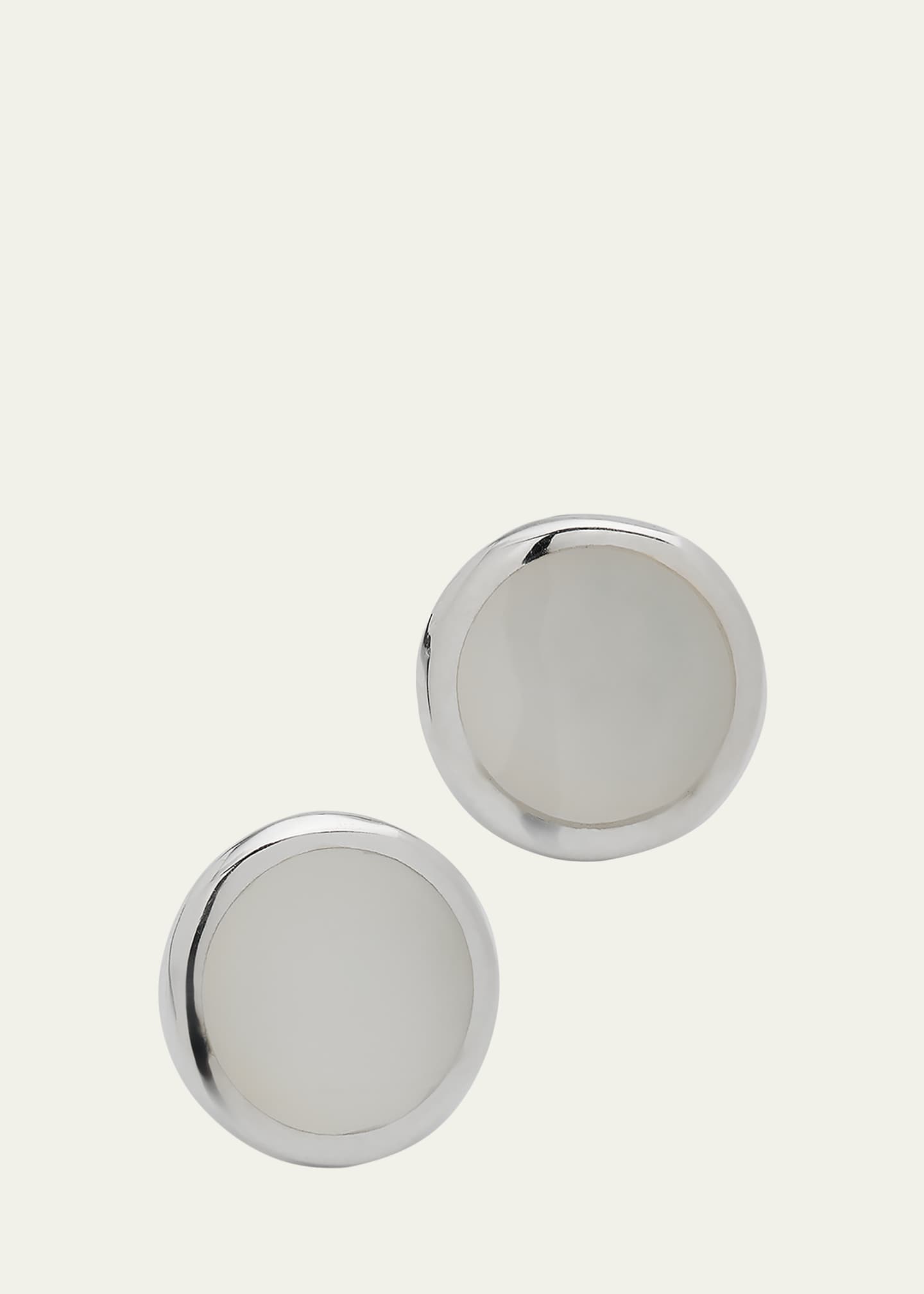 Ippolita Small Flat Stud in Sterling Silver Bergdorf Goodman