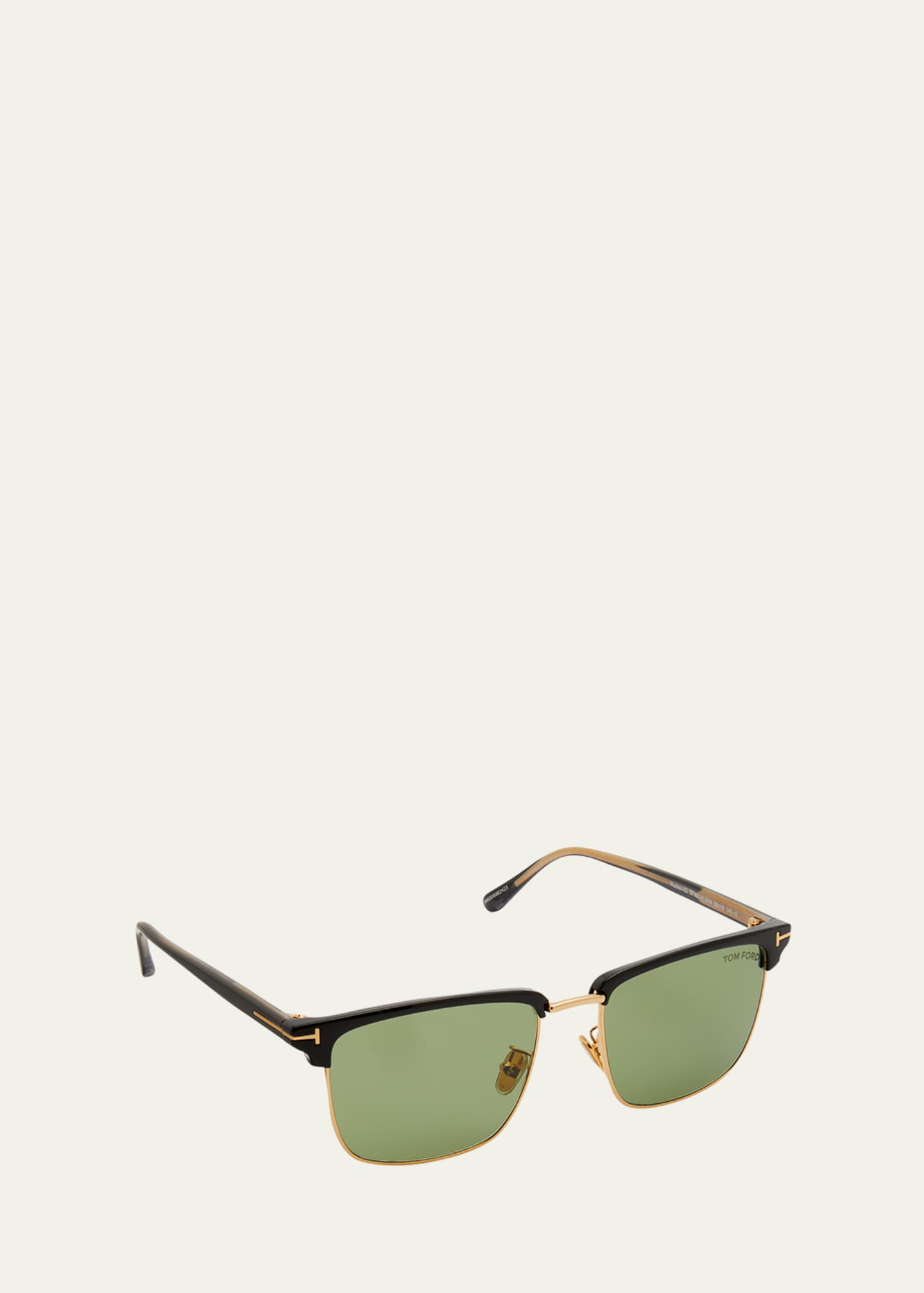Tom ford half rim sunglasses hot sale
