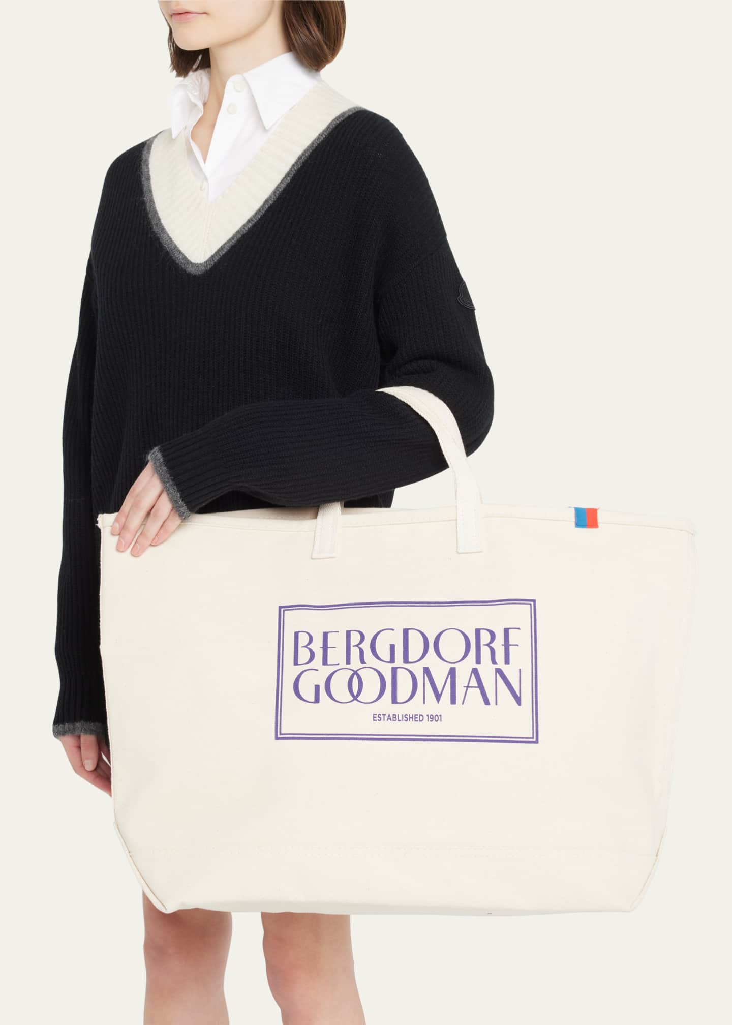 Kule The Bergdorf Goodman Tote in Natural