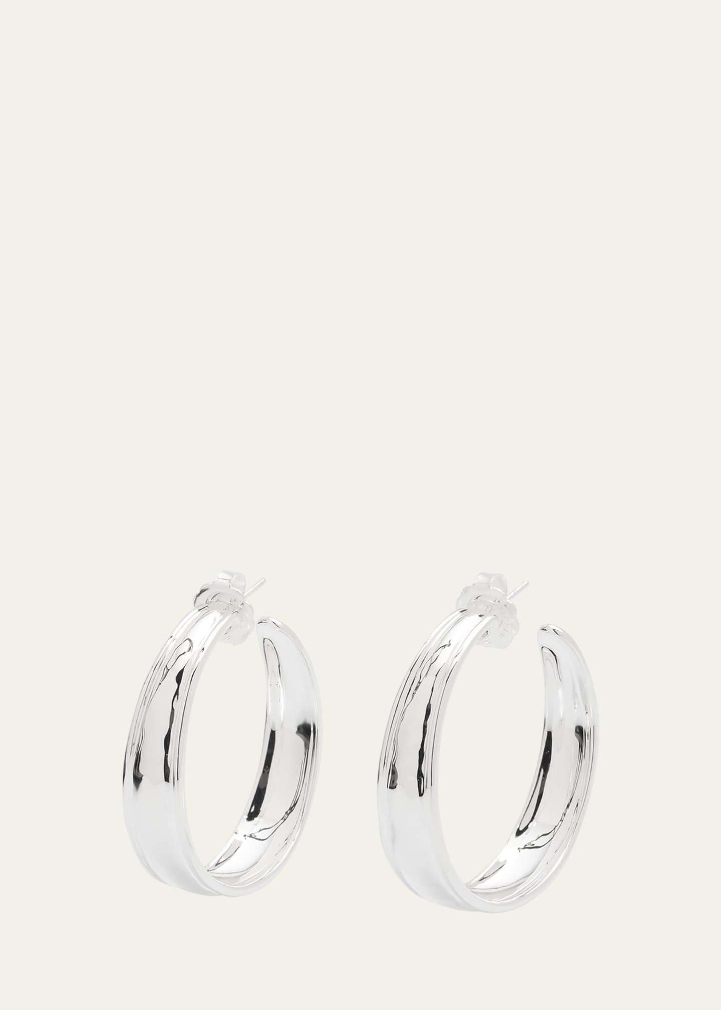 Ippolita Goddess Hoop Earrings in Sterling Silver Image 1 of 4