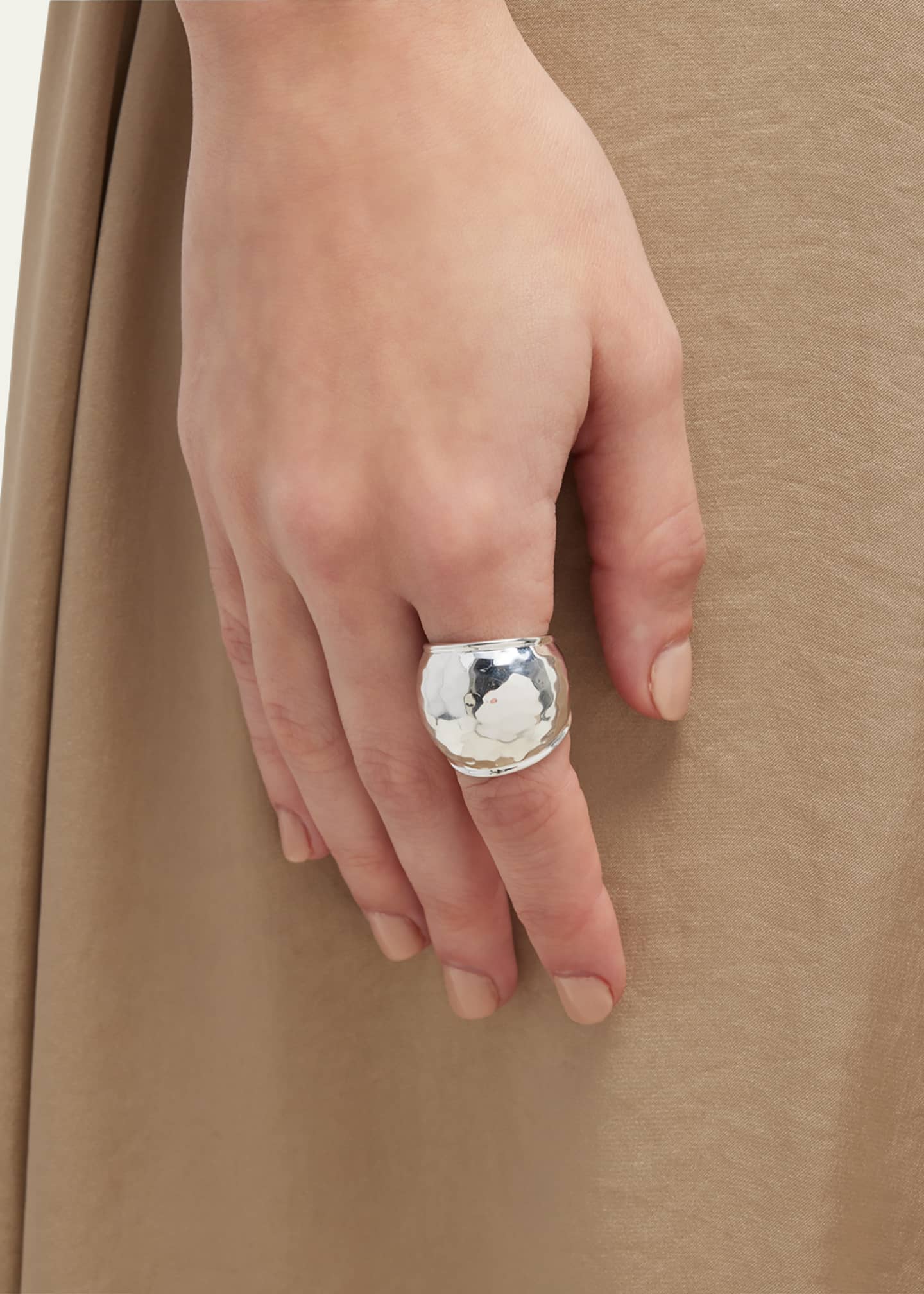 Ippolita Wide Goddess Ring in Sterling Silver Image 2 of 4