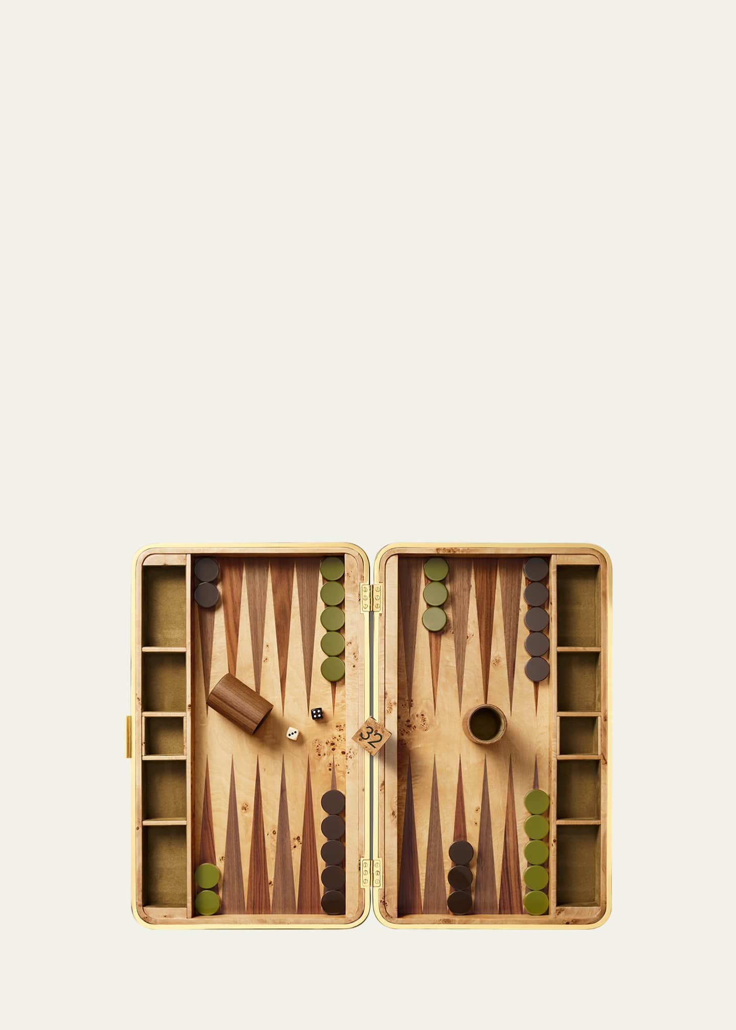AERIN Velvet Backgammon Set Image 2 of 3