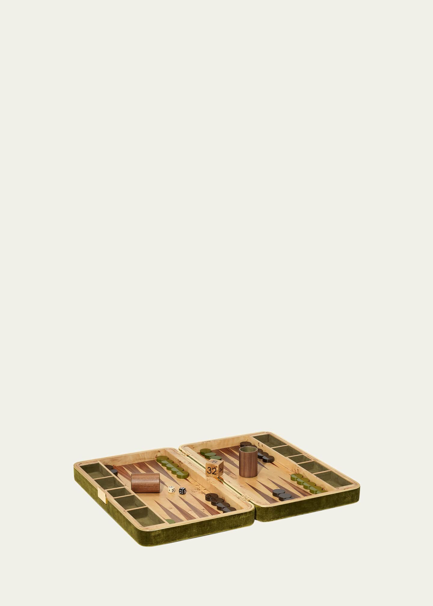 AERIN Velvet Backgammon Set Image 1 of 3