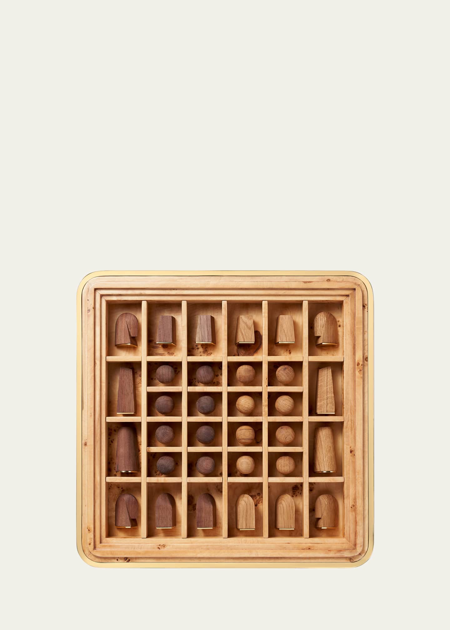 AERIN Velvet Chess Set Image 4 of 5
