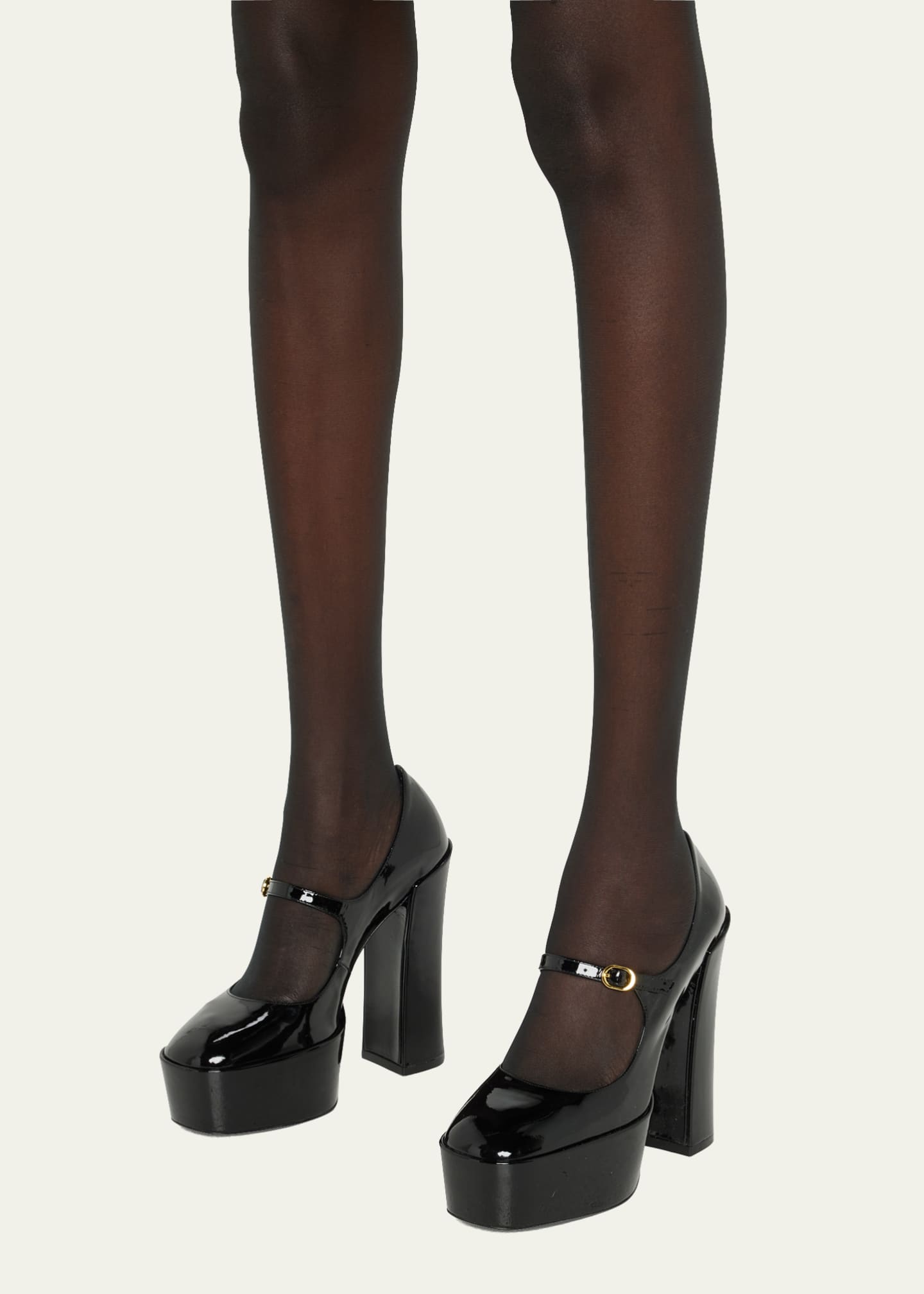 Stuart Weitzman Skyhigh Patent Mary Jane Platform Pumps Bergdorf Goodman