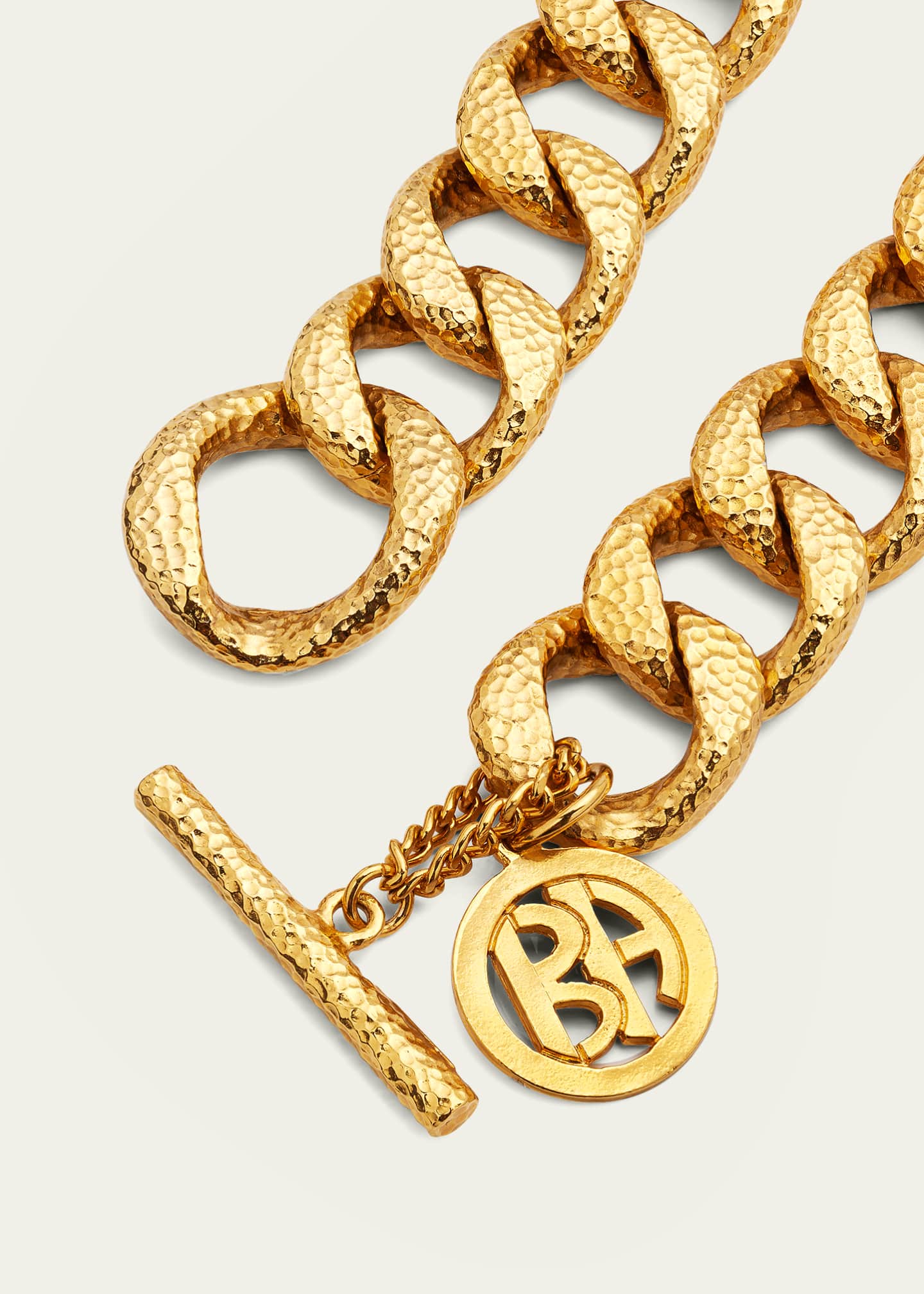Ben-Amun Hammered Chain Necklace Image 4 of 4