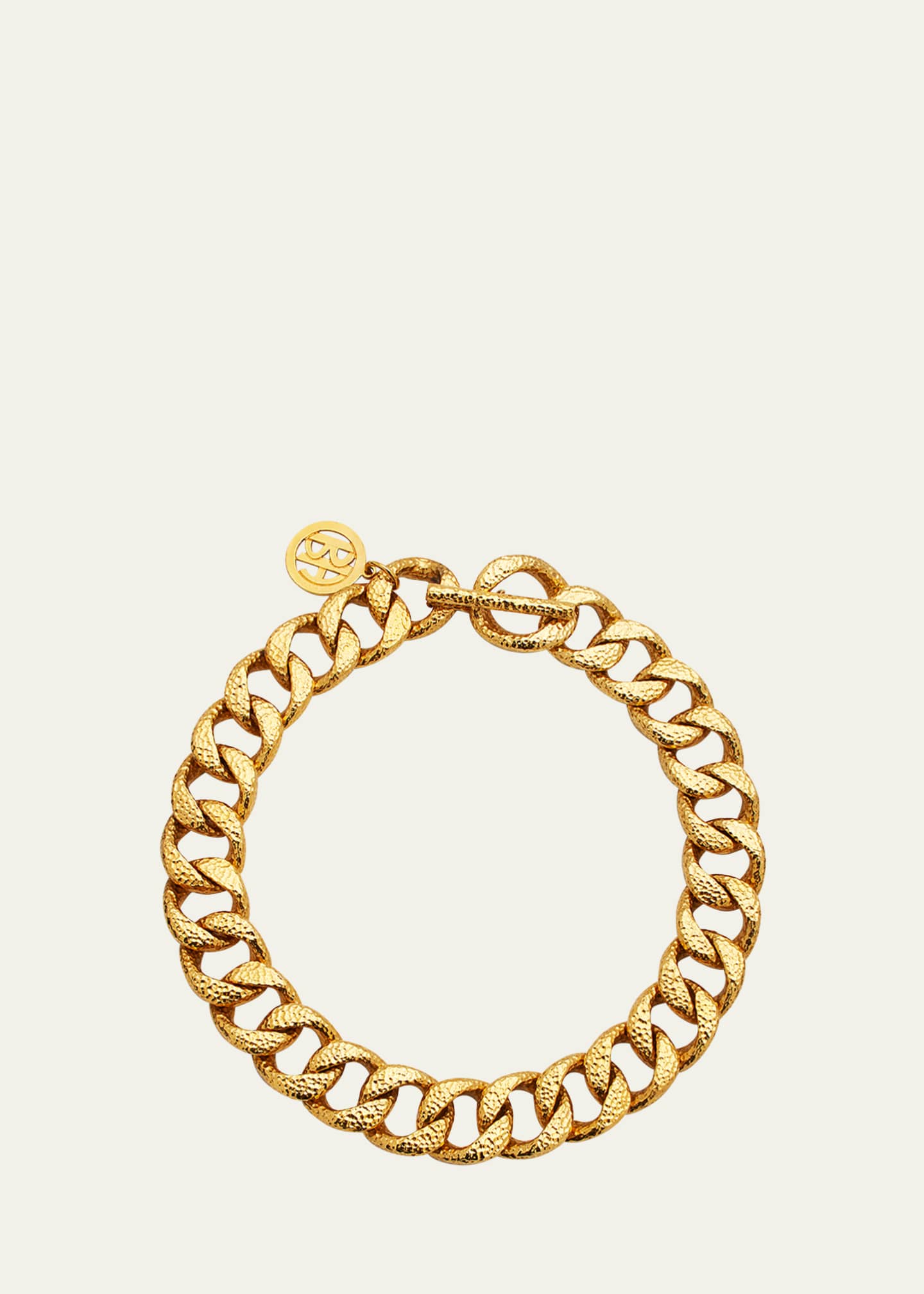 Ben-Amun Hammered Chain Necklace - Bergdorf Goodman