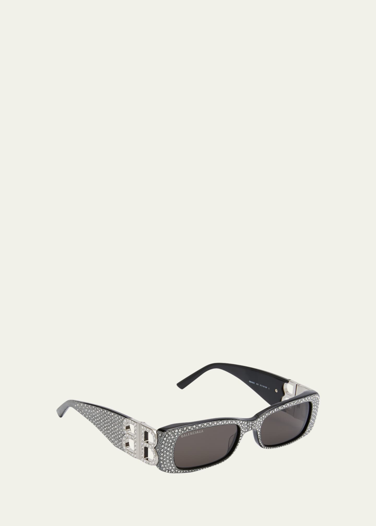 rectangle sunglasses balenciaga