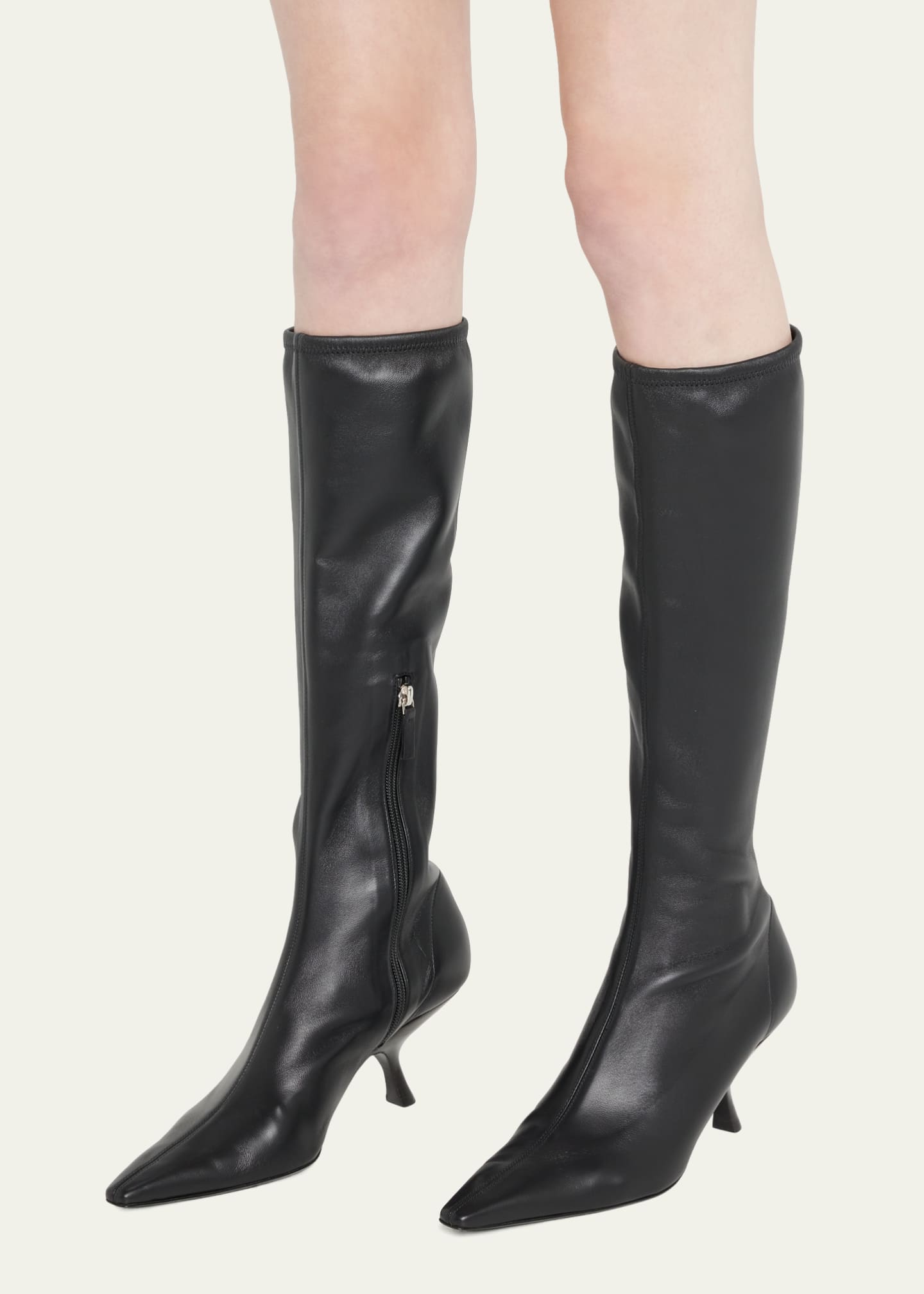 THE ROW Lady Napa Tall Stiletto Boots Bergdorf Goodman