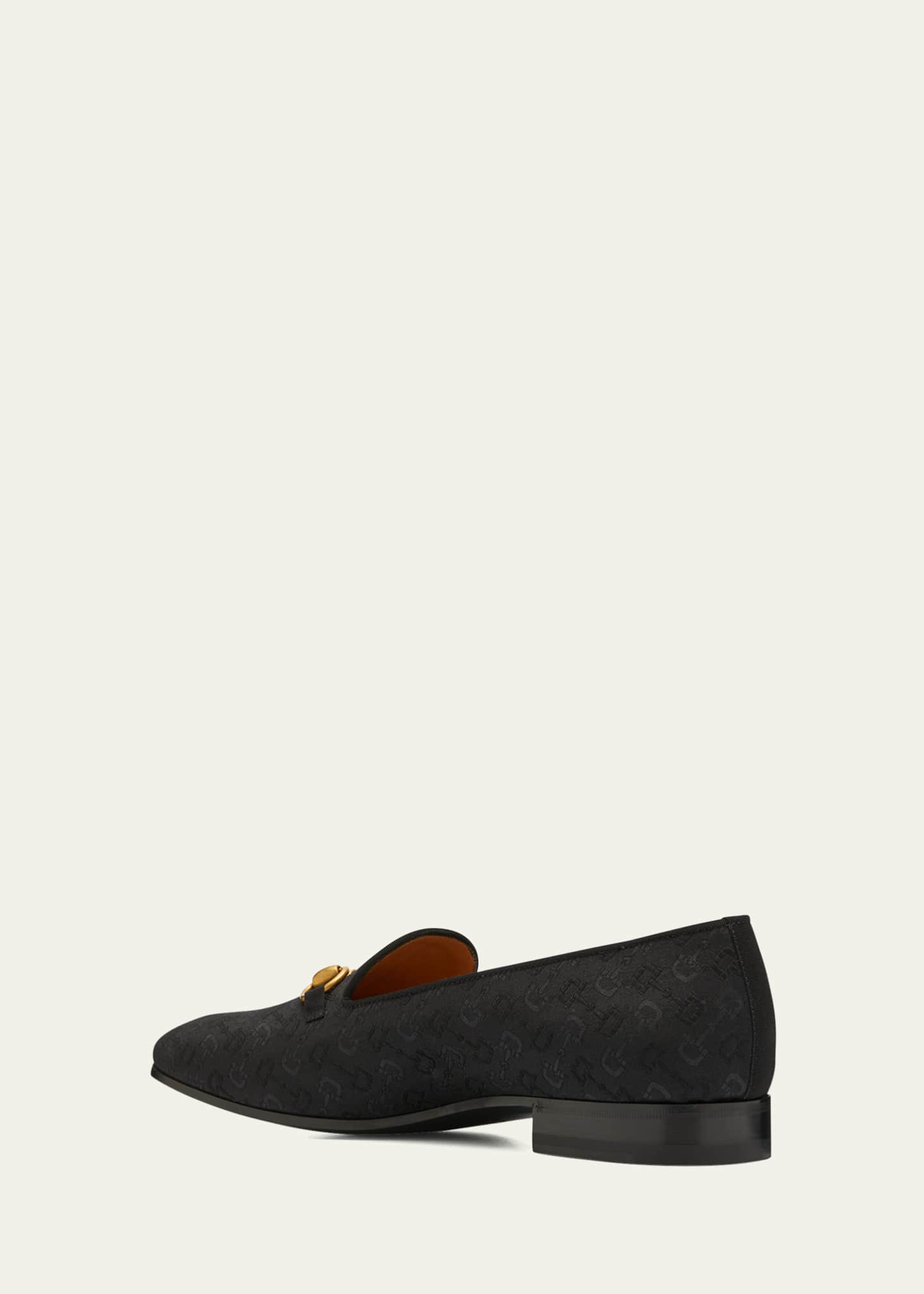 Gucci jacquard loafers outlet