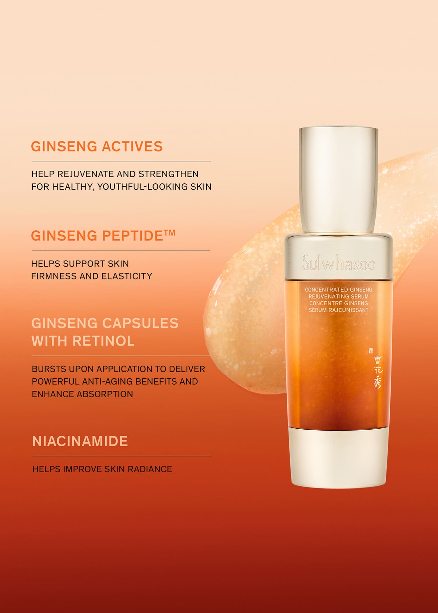 Sulwhasoo Concentrated Ginseng Renewing Serum, 1.7 oz. Image 3 of 5